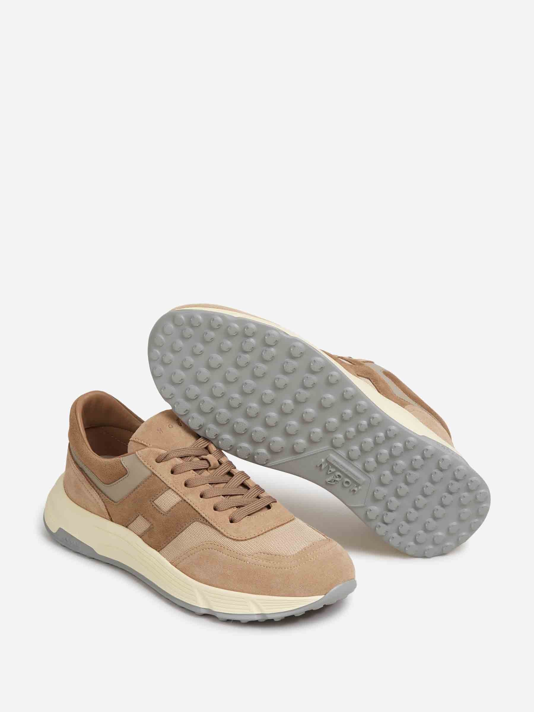 Hogan Hombre Barcelona Zapatillas Hyperlight color Marrón sku 616-003616 02 - Foto 4