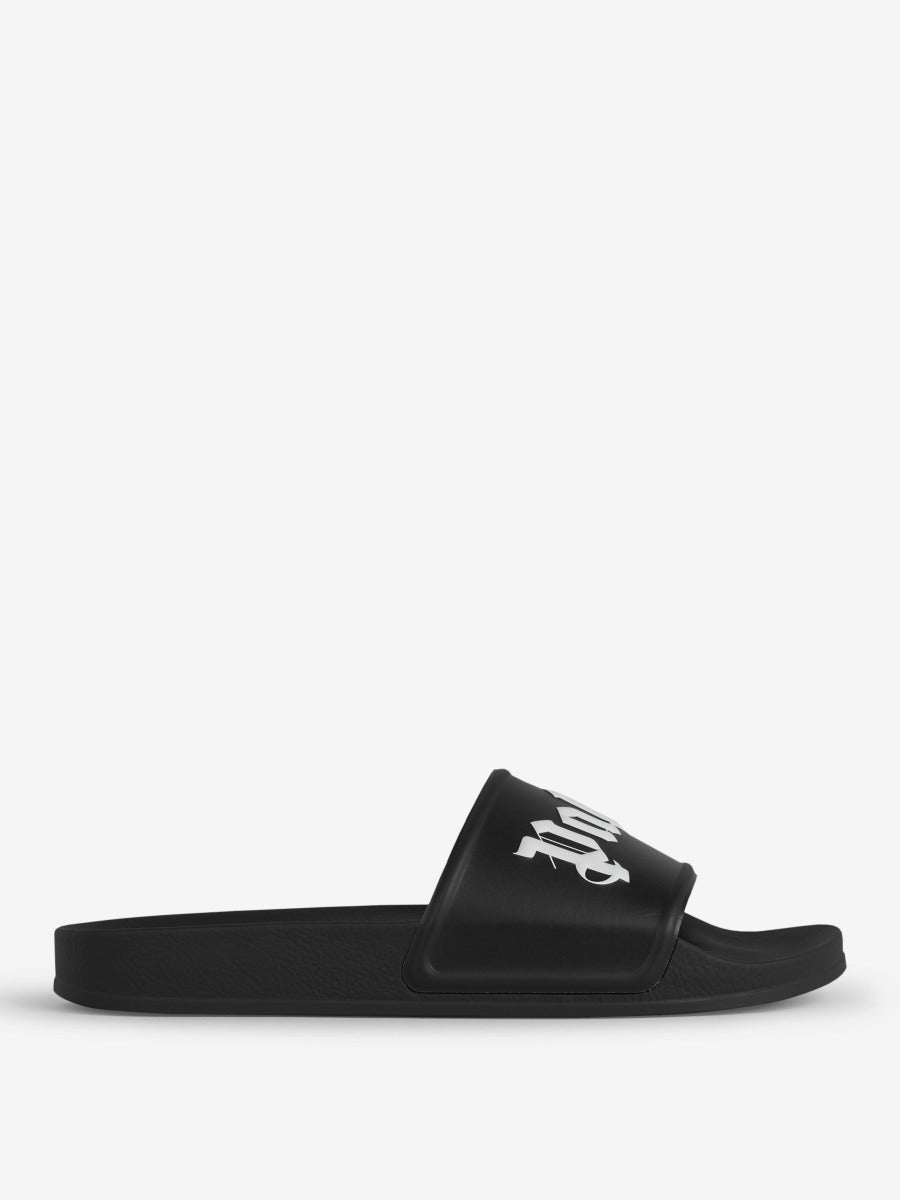 Outlet online Palm Angels Hombre Sandalias Pool Logo color Negro sku 617-000041 02 - Foto 6