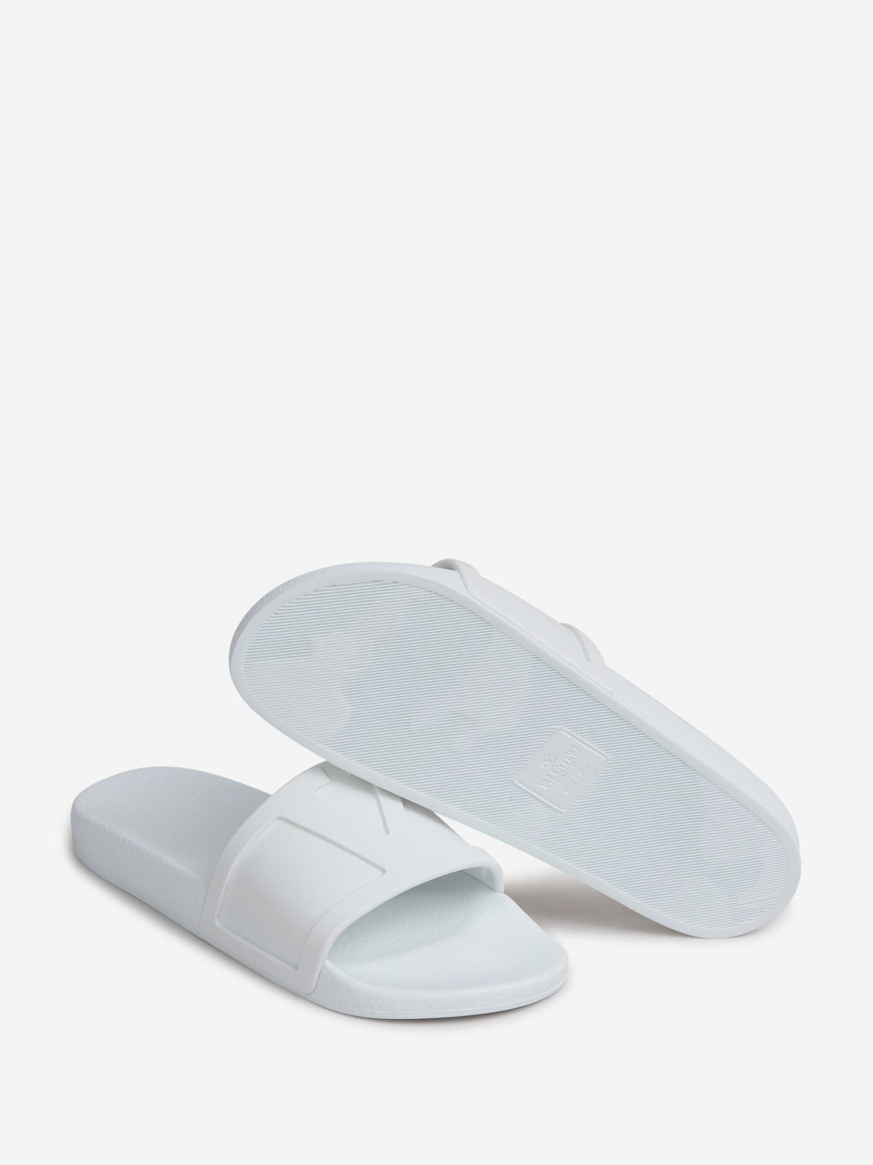 Outlet online Valentino Garavani Hombre Sandalias VLogo color Blanco sku 617-000140 01 - Foto 4