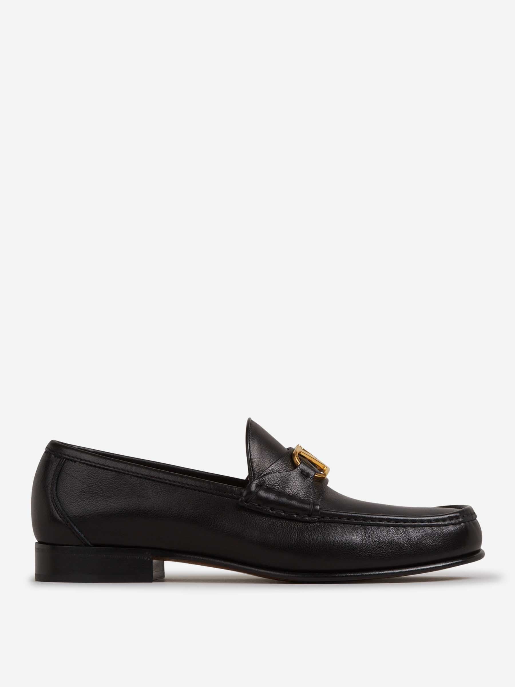 Outlet online Valentino Garavani Hombre Zapatos Loafer Búfalo color Negro sku 618-000006 01 - Foto 1