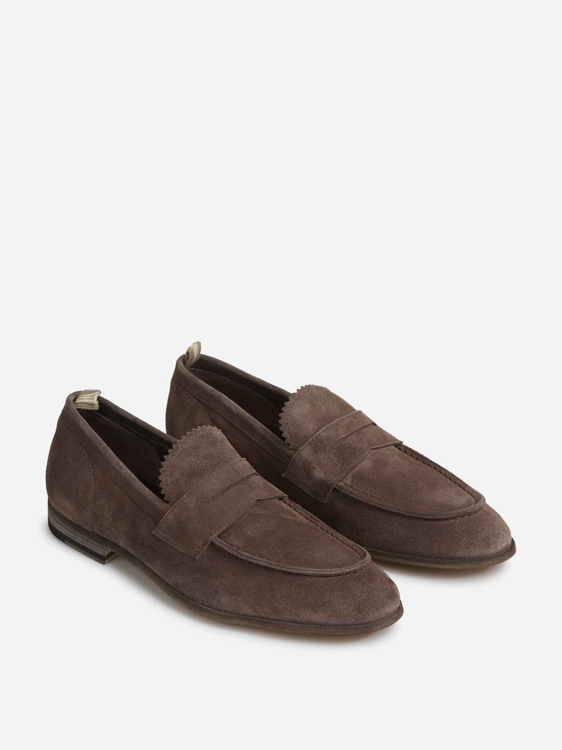 Officine Creative Hombre Barcelona Mocasines Solitude 001 color Marrón Oscuro sku 618-000016 02 - Foto 2