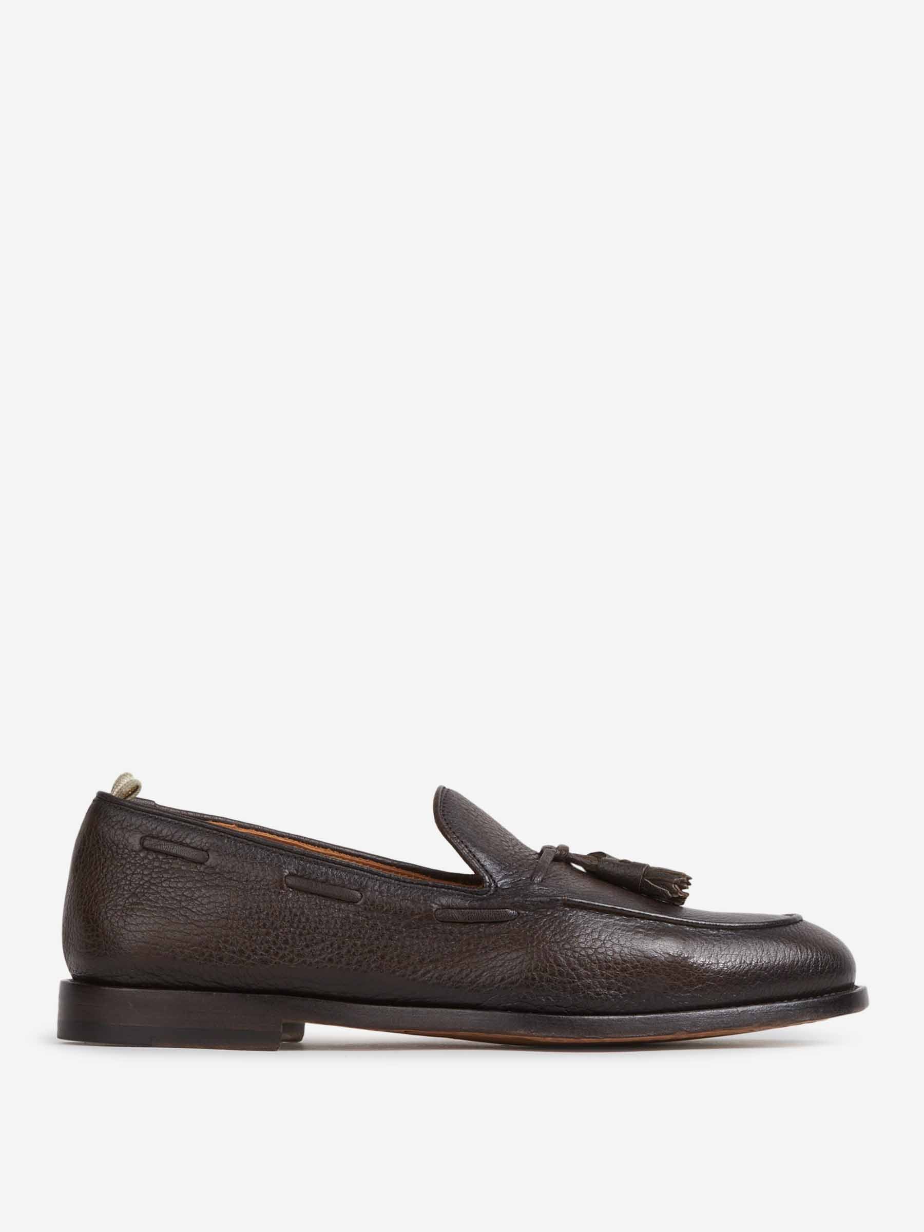 Officine Creative Hombre Barcelona Mocasines Borlas Opera color Marrón Oscuro sku 618-000019 01 - Foto 1
