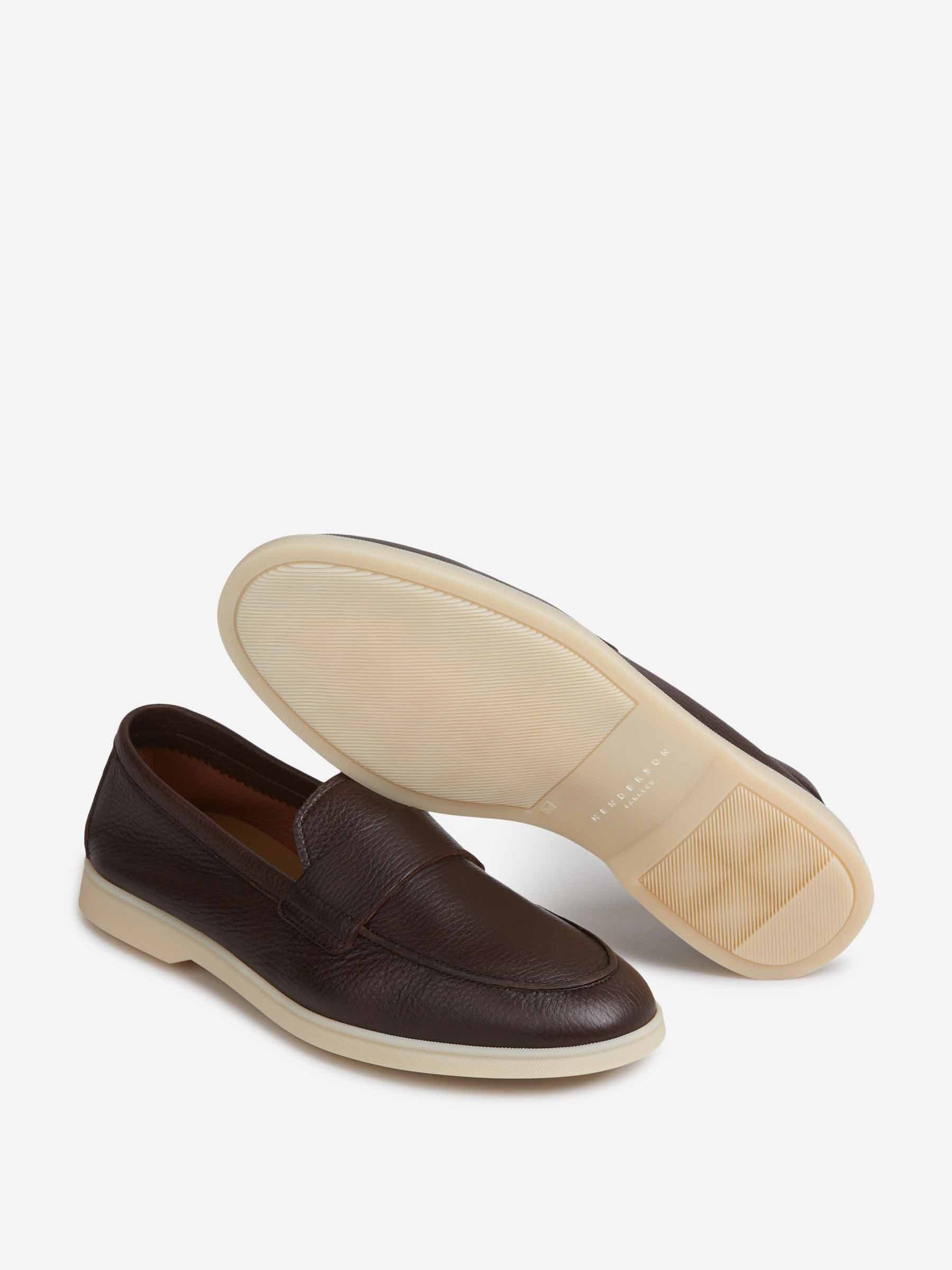 Henderson Hombre Barcelona Mocasines Chiaia color Marrón Oscuro sku 618-000053 01 - Foto 4