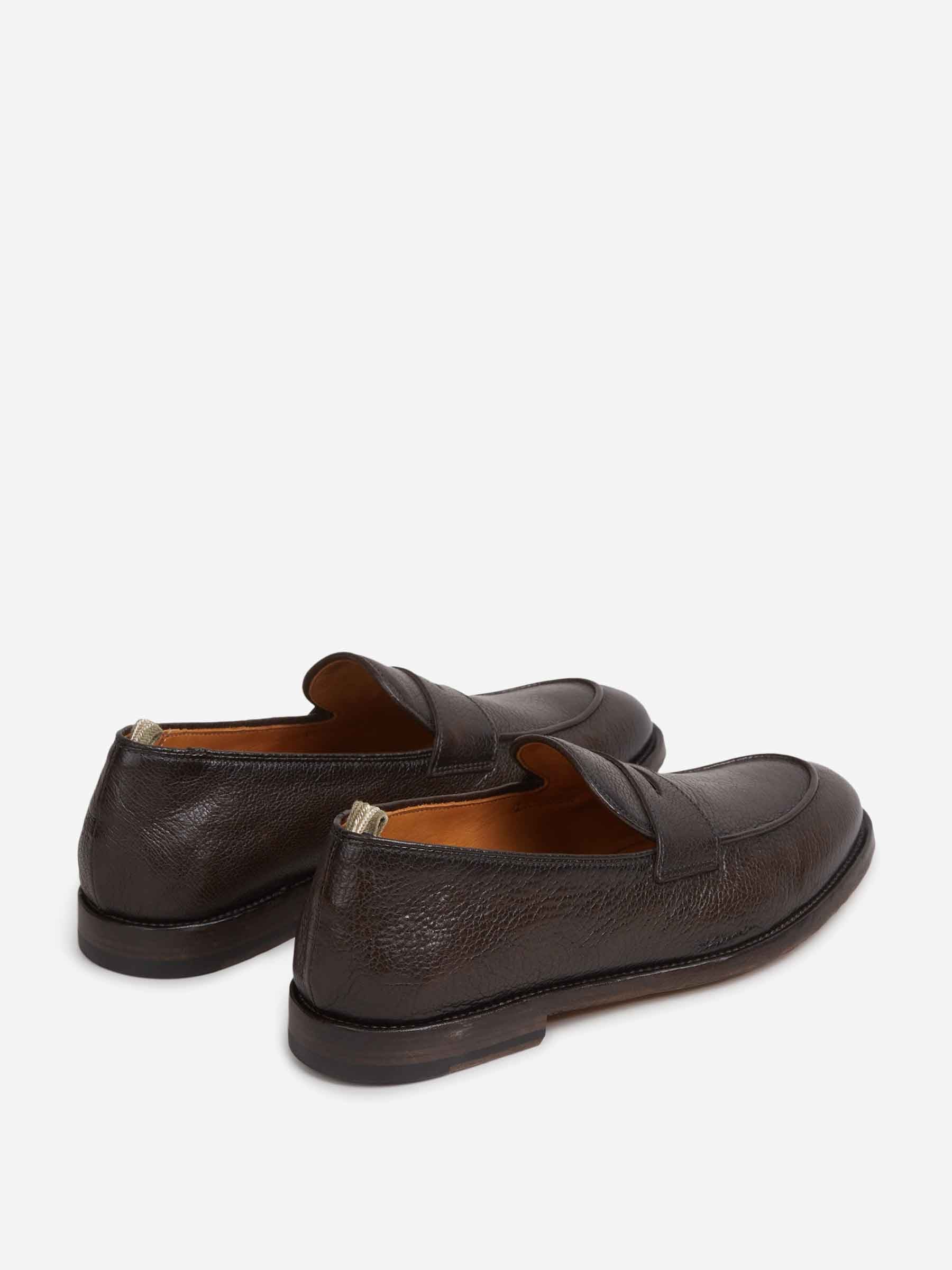 Officine Creative Hombre Barcelona Mocasines Opera 001 color Marrón Oscuro sku 618-000058 01 - Foto 3