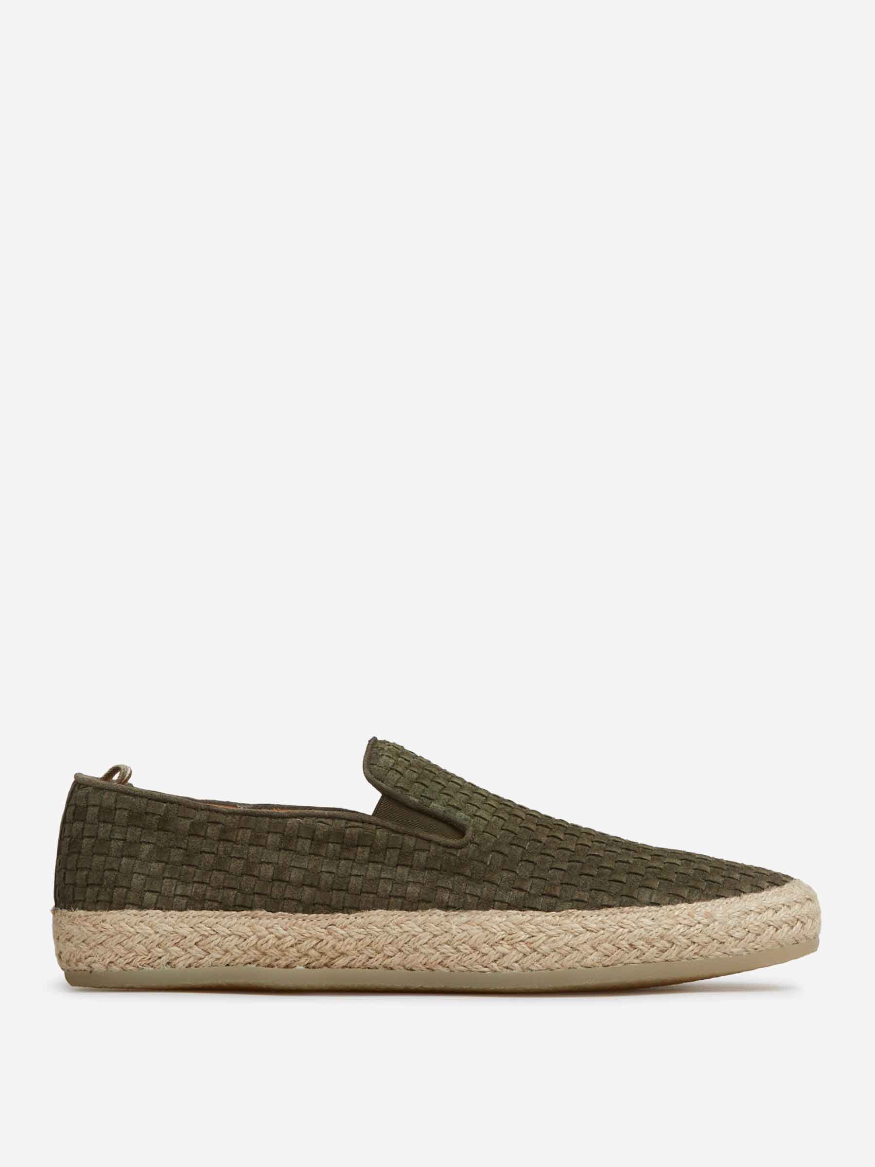 Officine Creative Hombre Barcelona Mocasines Alpargata Bowline 001 color Verde Militar sku 618-000063 01 - Foto 1