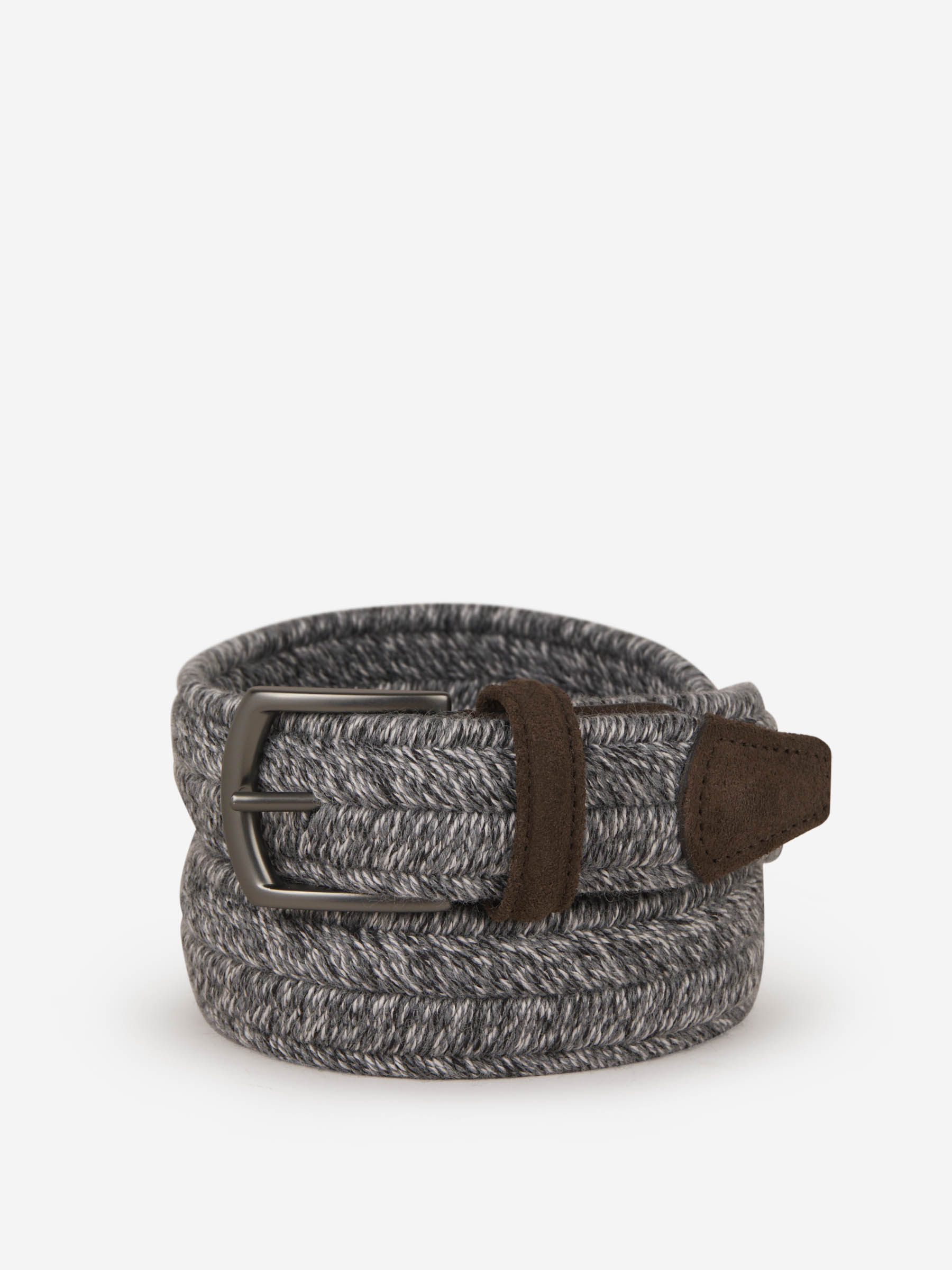 Outlet online Santa Eulalia Hombre Cinturón Entrelazado Piel color Gris Claro sku 621-000226 01 - Foto 1