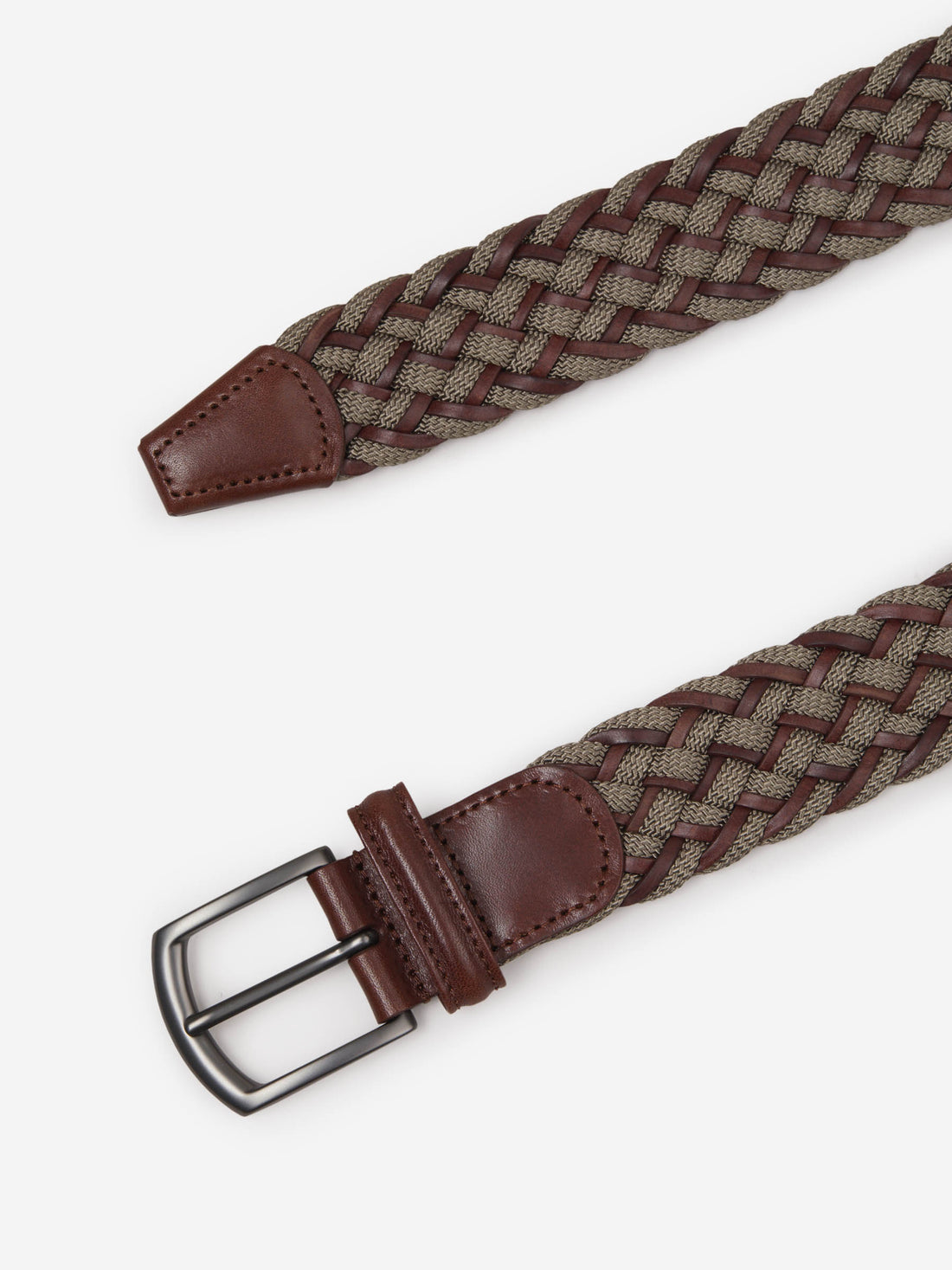 Cinturón Trenzado Piel