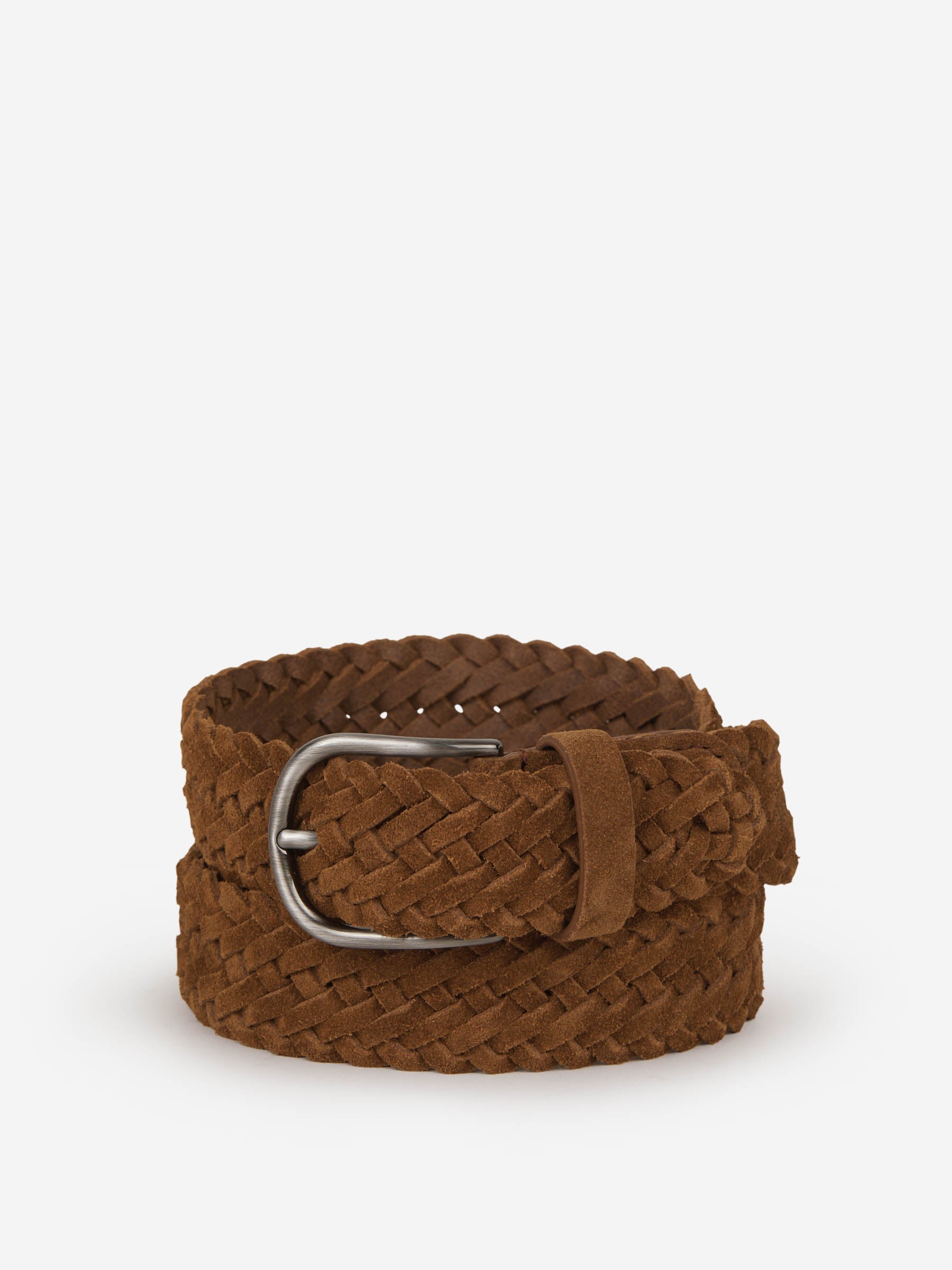 Outlet online Santa Eulalia Hombre Cinturón Trenzado Piel color Marrón sku 621-000230 01 - Foto 1