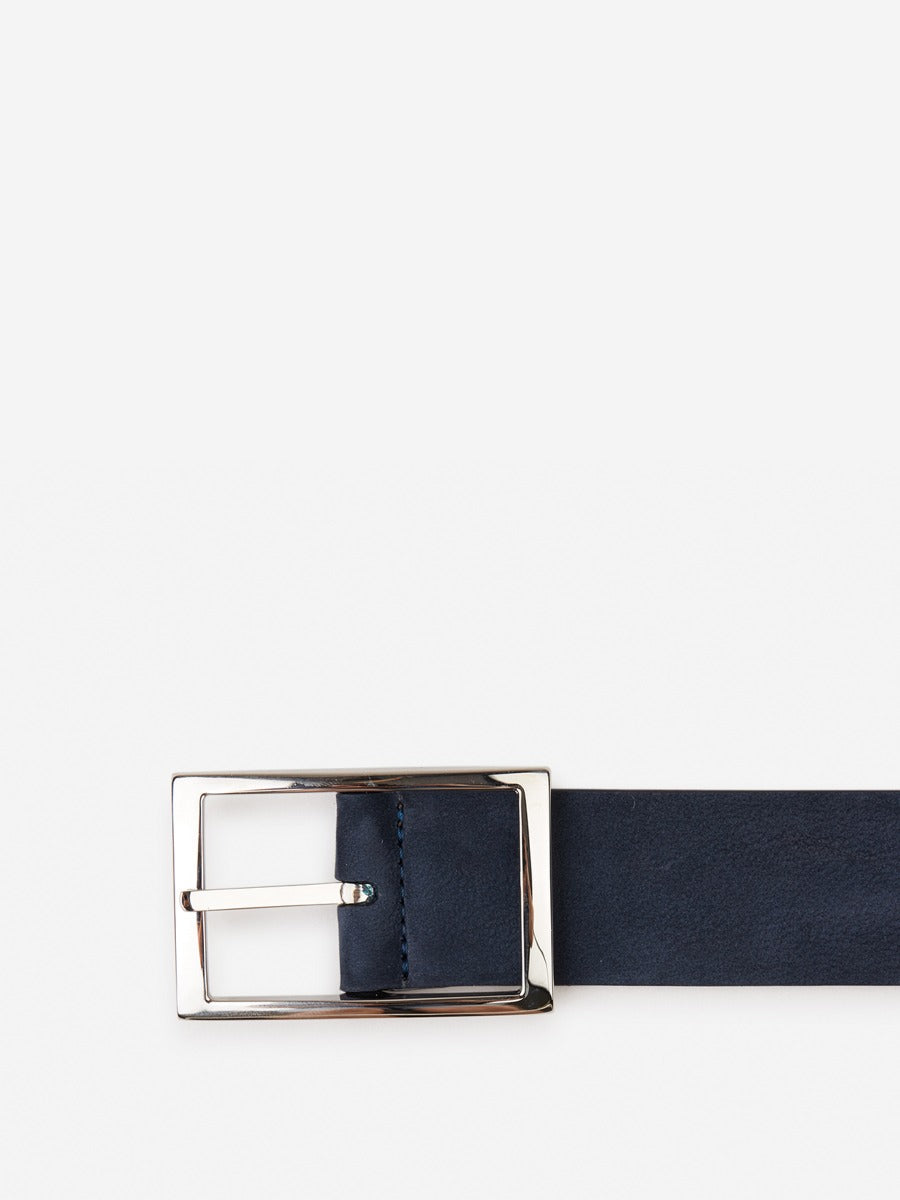 Outlet online Santa Eulalia Hombre Reversible suede belt color Negro sku 622-000938 01 - Foto 4