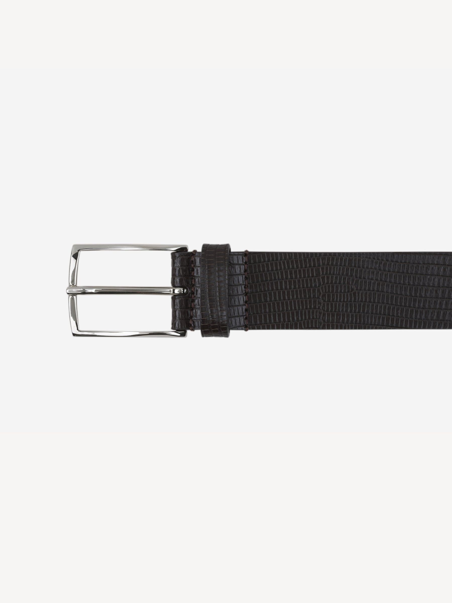 Outlet online Santa Eulalia Hombre Cinturón Piel Efecto Serpiente color Negro sku 622-000976 01 - Foto 4
