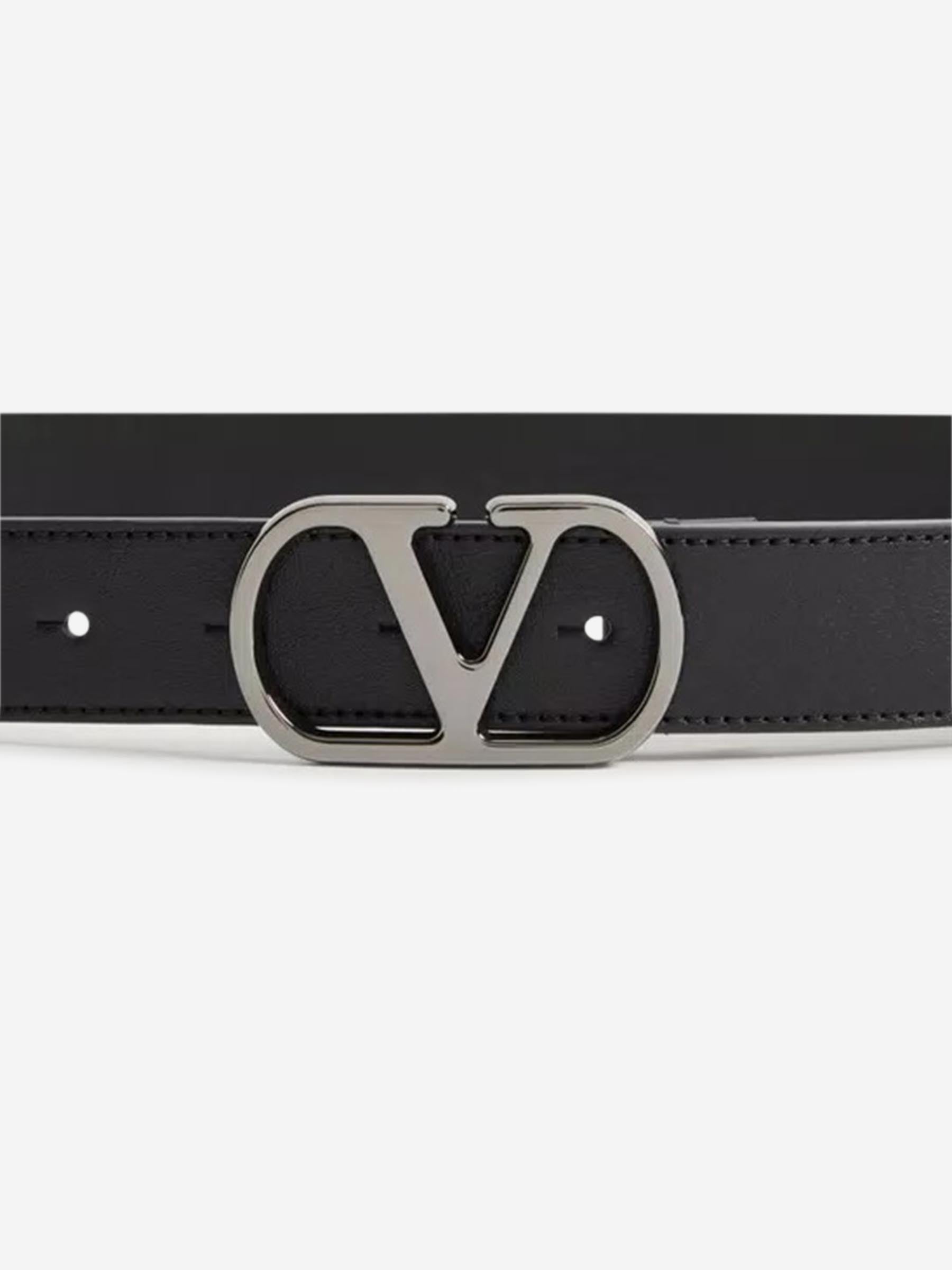 Outlet online Valentino Garavani Hombre Cinturón VLogo Signature color Negro sku 622-001306 01 - Foto 2