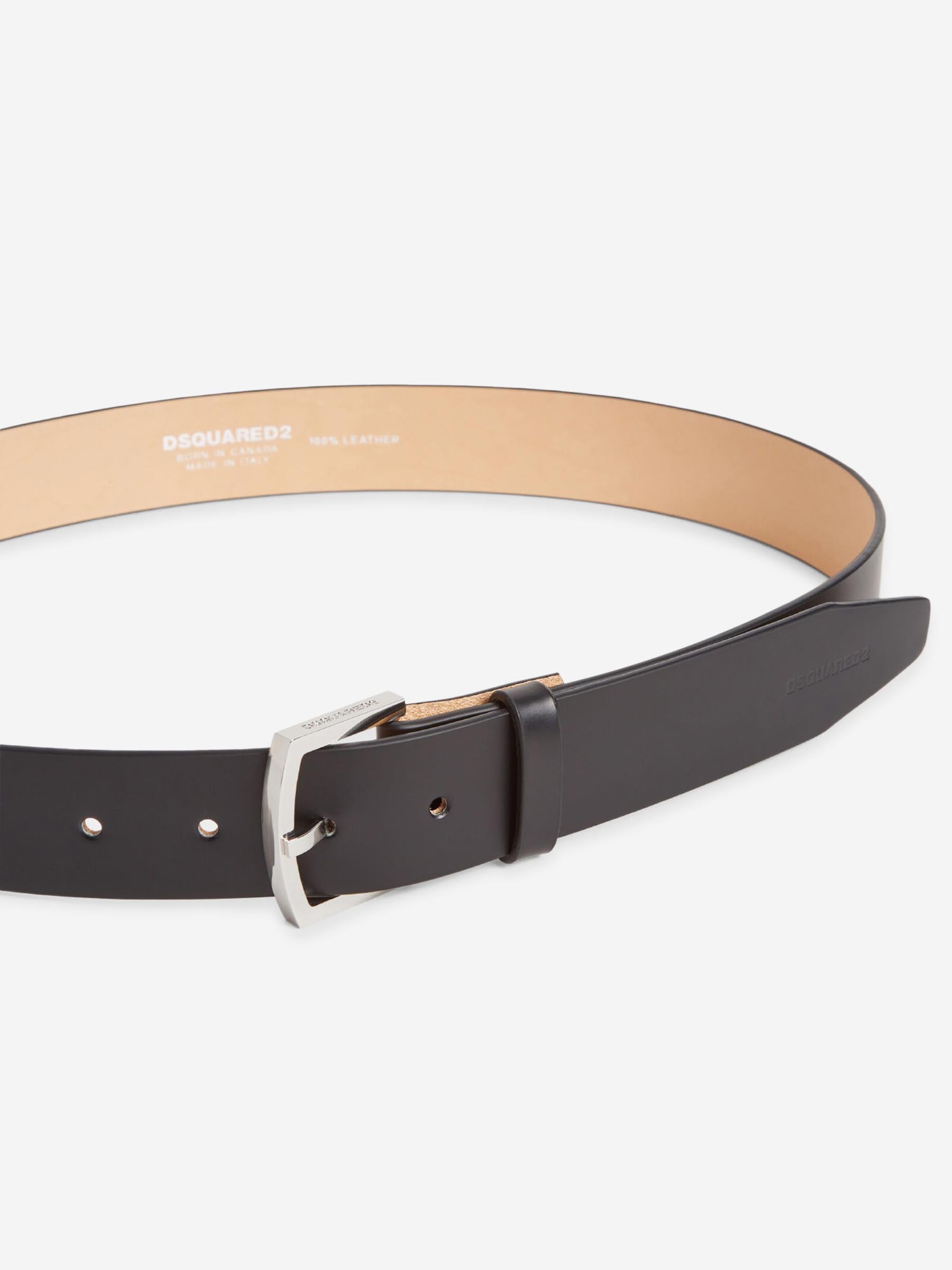 Outlet online Dsquared2 Hombre Cinturón City Nights color Negro sku 622-001317 01 - Foto 3