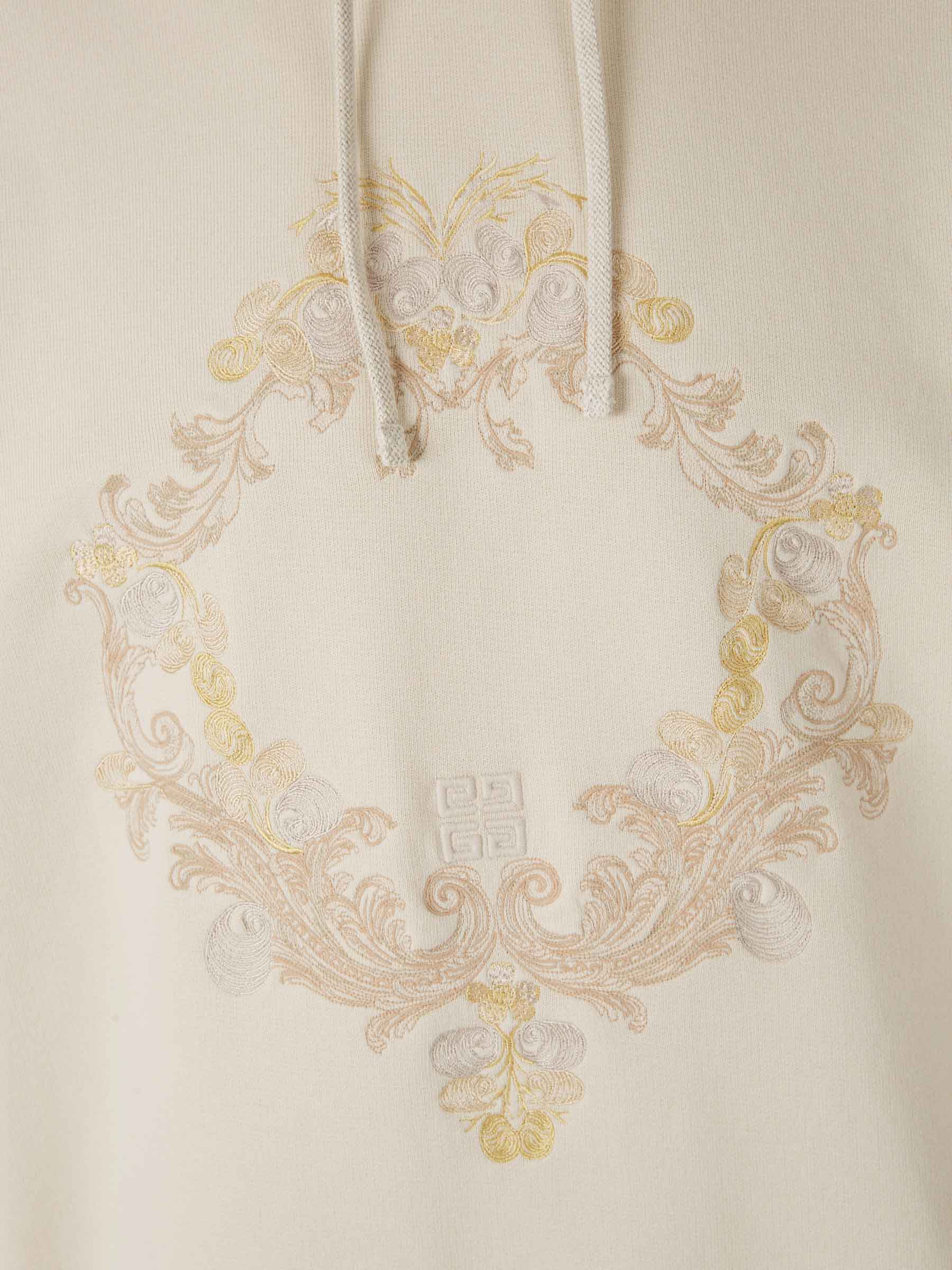 Outlet online Givenchy Hombre Sudadera Motivo Barroco color Beige sku 545-001682 01 - Foto 5