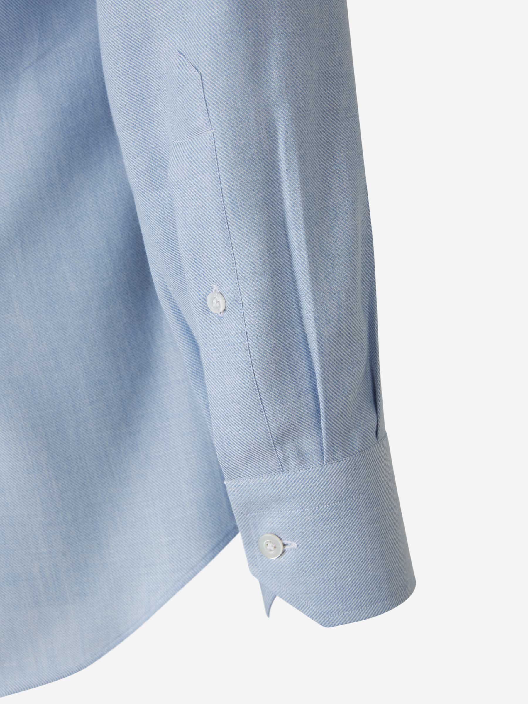 Fray Camisa Algodón Y Cashmere color Azul Celeste sku 531-006070 02 - Foto 4