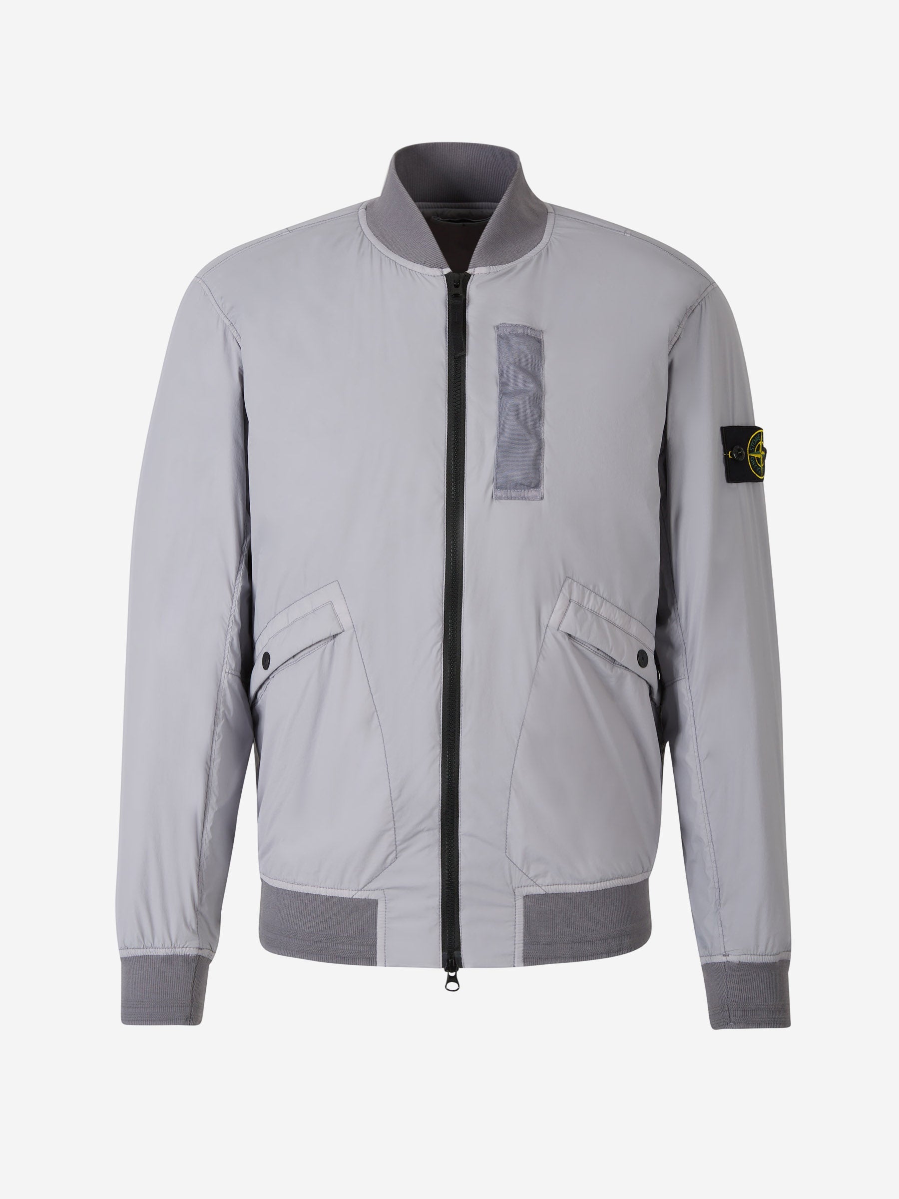 Outlet online Stone Island Hombre Chaqueta Técnica Bomber color Gris Claro sku 512-002220 02 - Foto 1