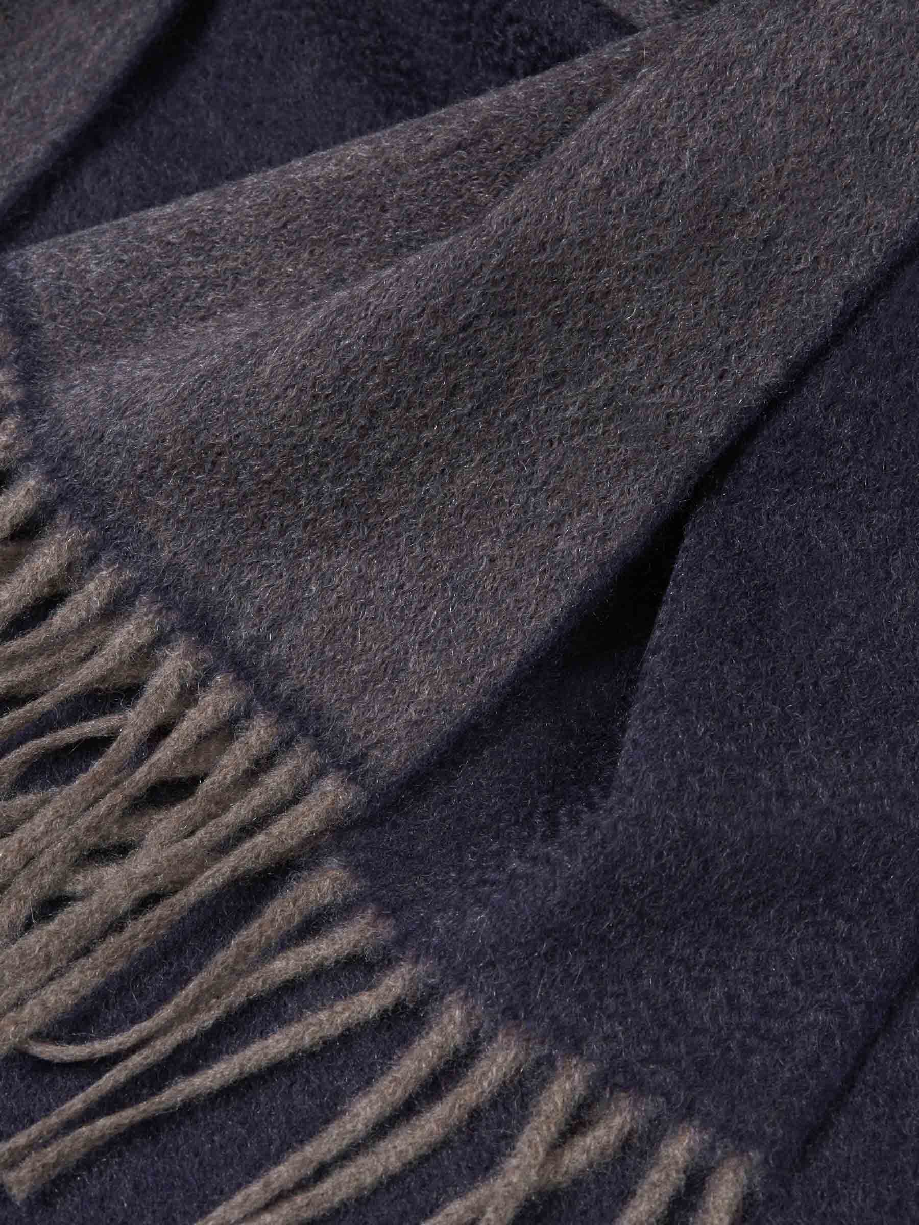 Outlet online Isaia Hombre Bufanda Contraste Cashmere color Rojo sku 630-001155 02 - Foto 1
