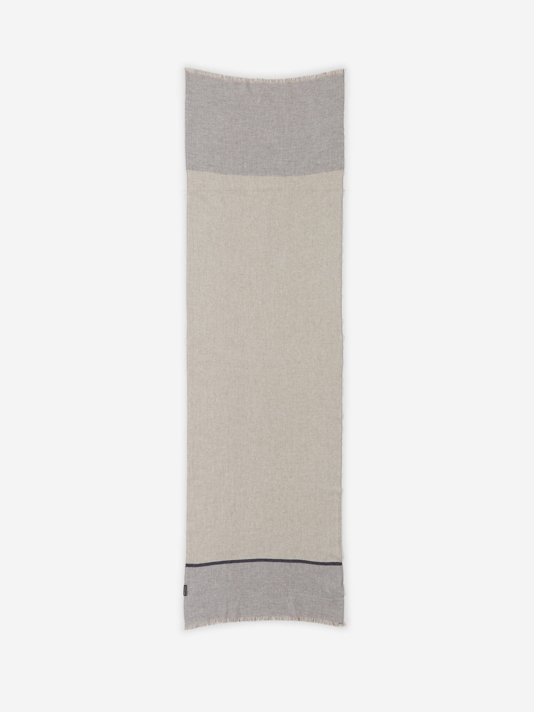 Outlet online Santa Eulalia Hombre Bufanda Ethan Cashmere color Marrón sku 630-001194 01 - Foto 4