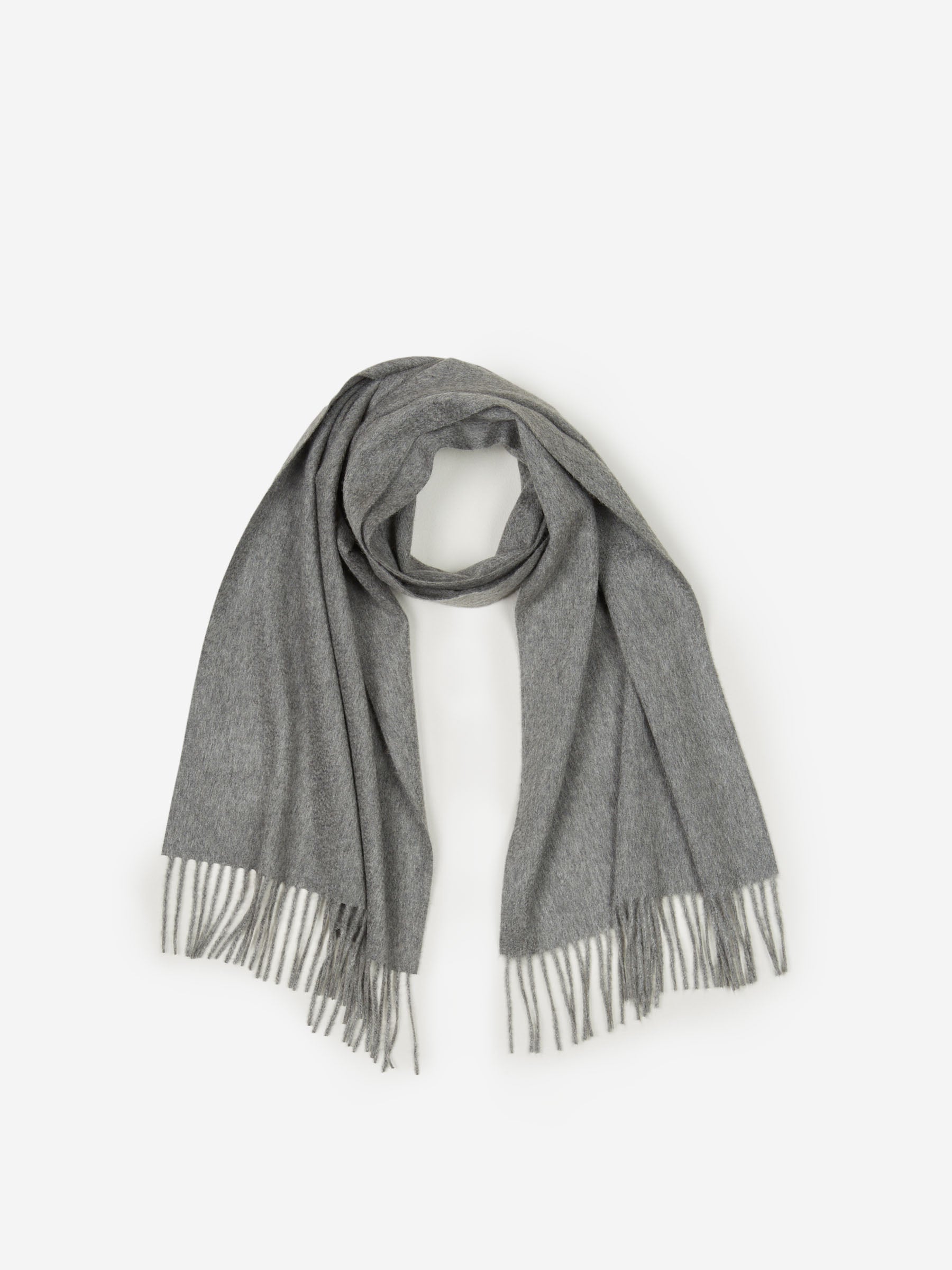 Outlet online Santa Eulalia Hombre Bufanda Lisa Cashmere color Burdeos sku 630-001246 03 - Foto 10