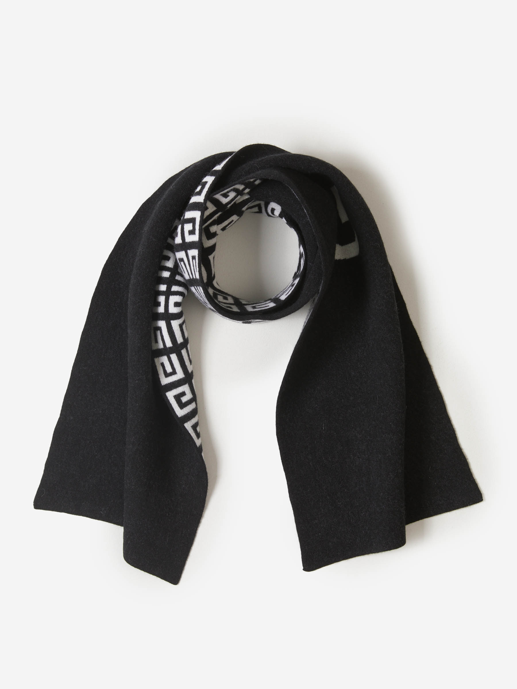 Outlet online Givenchy Hombre Bufanda Reversible Logo color Marrón sku 630-001311 02 - Foto 2