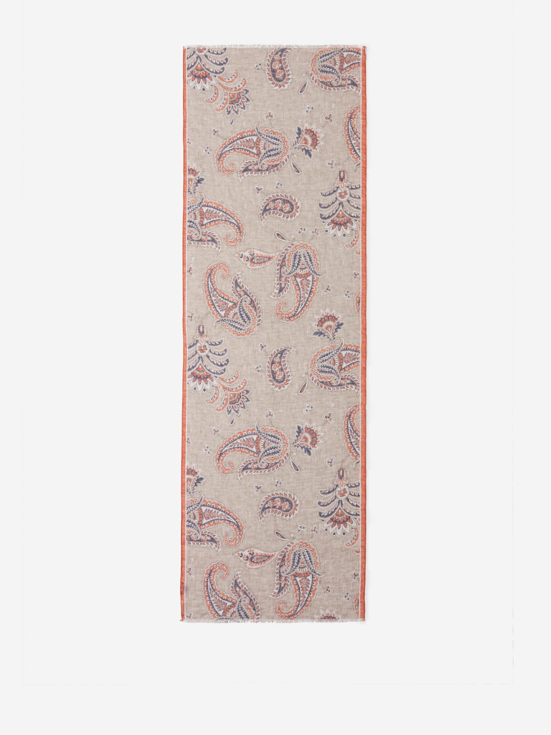 Outlet online Santa Eulalia Hombre Fular Motivo Floral color Rojo sku 630-001335 01 - Foto 1