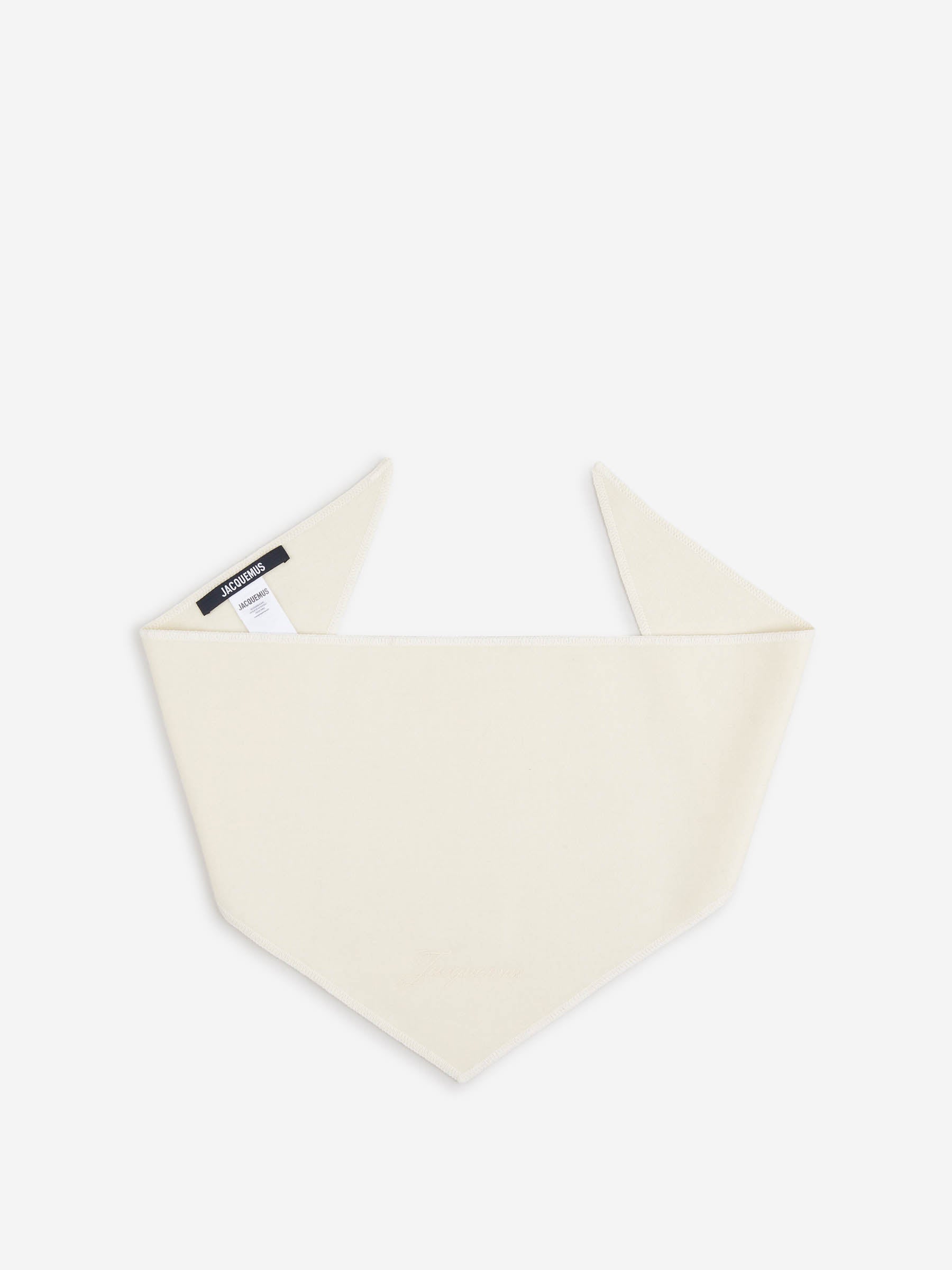Outlet online Jacquemus Hombre Bandana Cachemiro color Beige sku 630-001473 02 - Foto 1