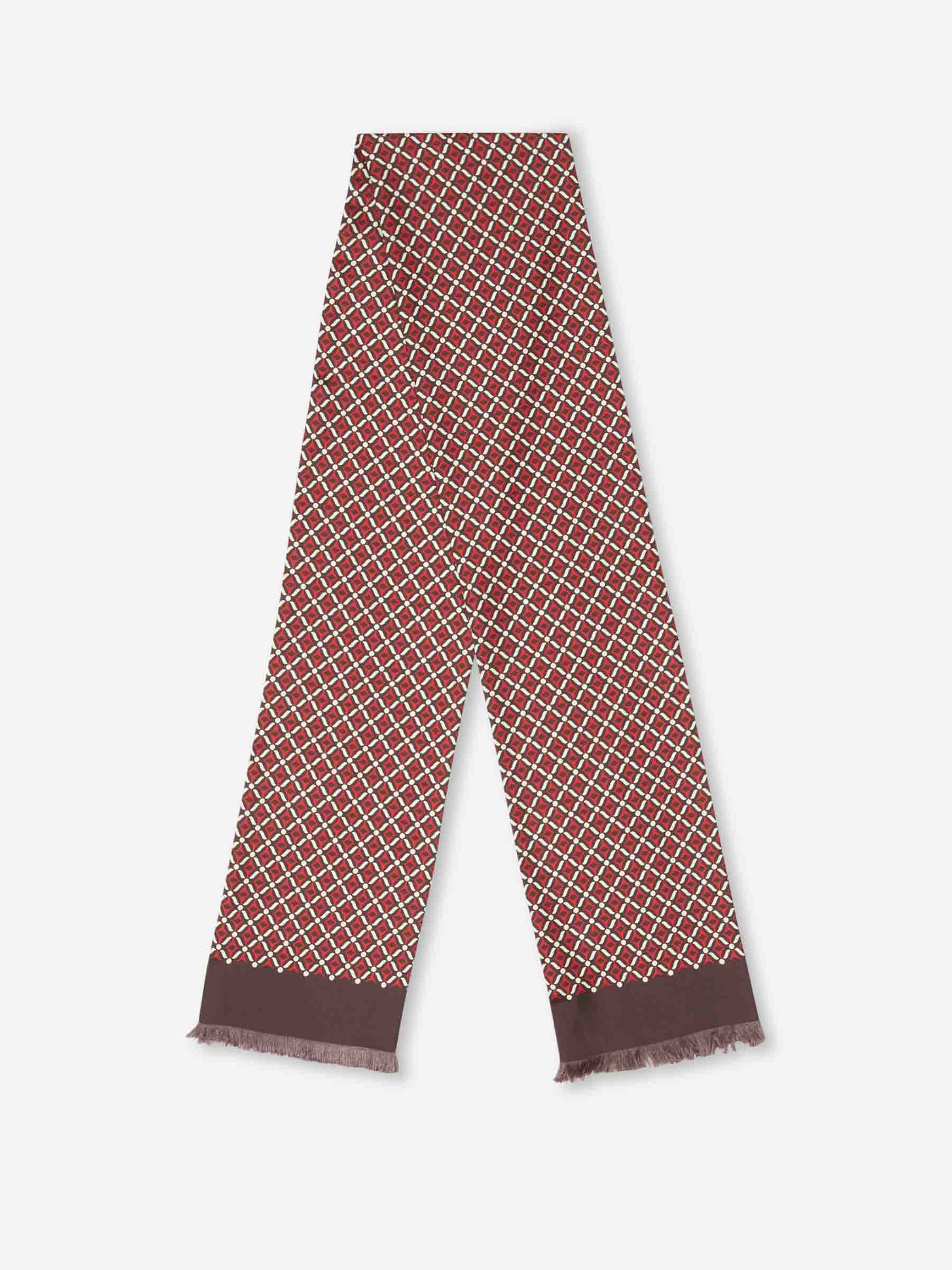 Outlet online Santa Eulalia Hombre Pañuelo Estampado color Burdeos sku 630-001515 02 - Foto 1