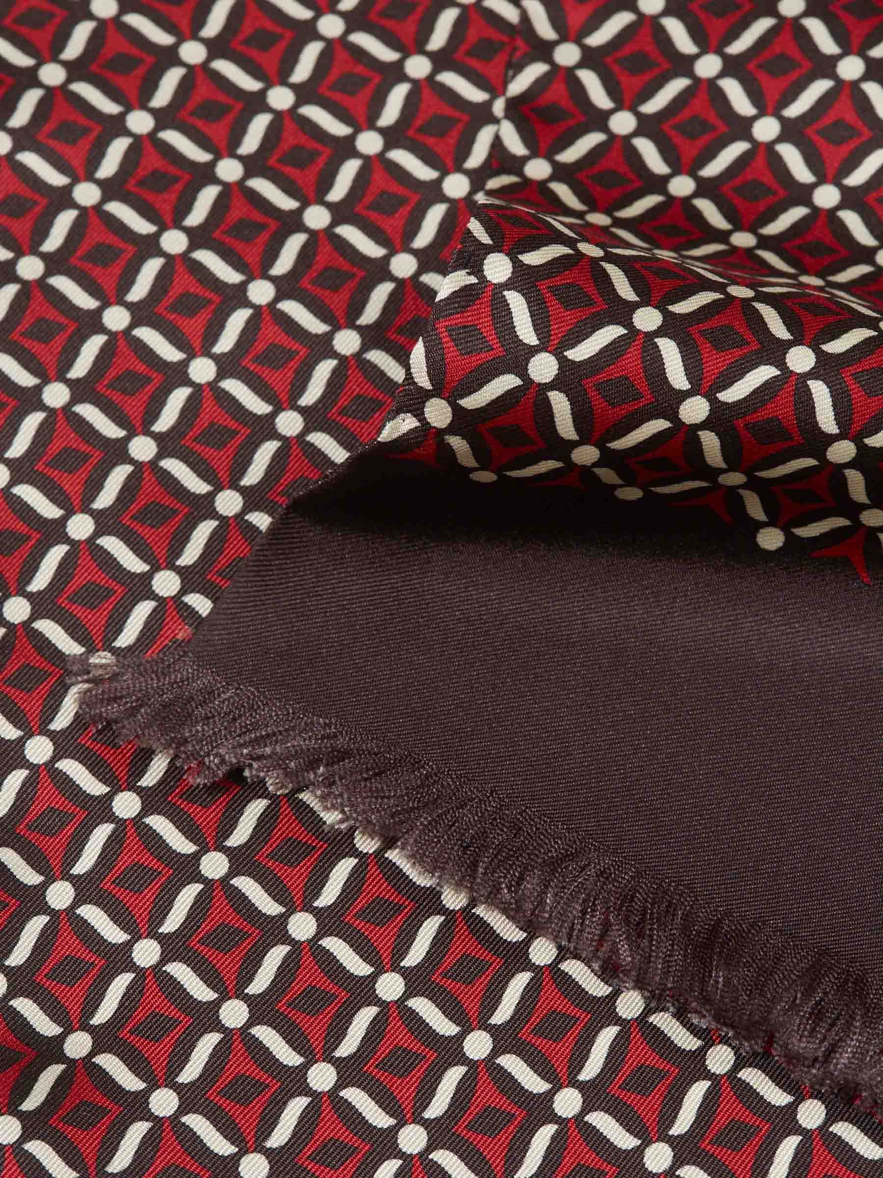 Outlet online Santa Eulalia Hombre Pañuelo Estampado color Burdeos sku 630-001515 02 - Foto 2