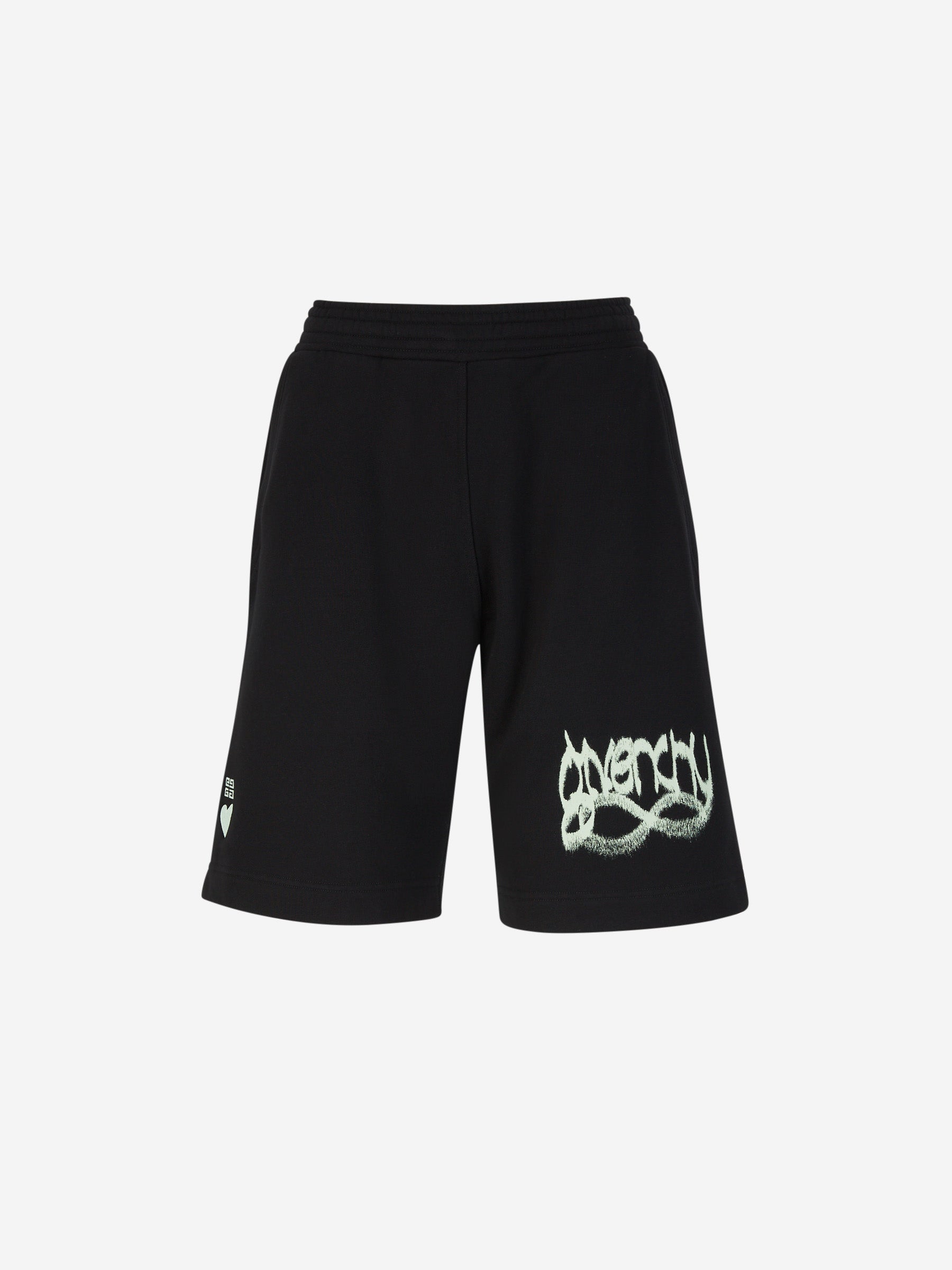 Outlet online Givenchy Hombre Shorts Estampado Algodón color Blanco sku 523-000875 02 - Foto 1