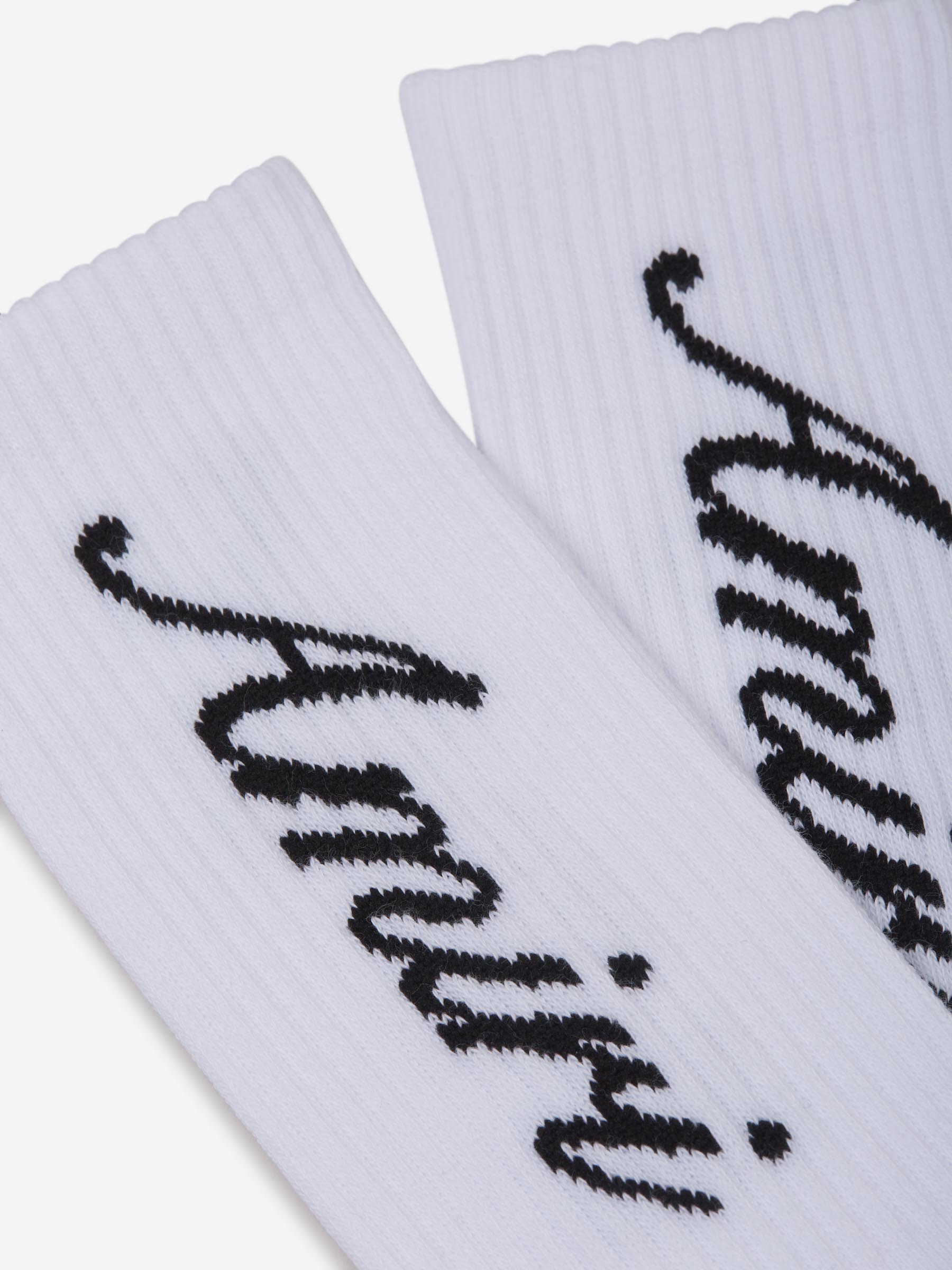 Outlet online Amiri Hombre Calcetines Jacquard Logo color Negro sku 642-000450 01 - Foto 2