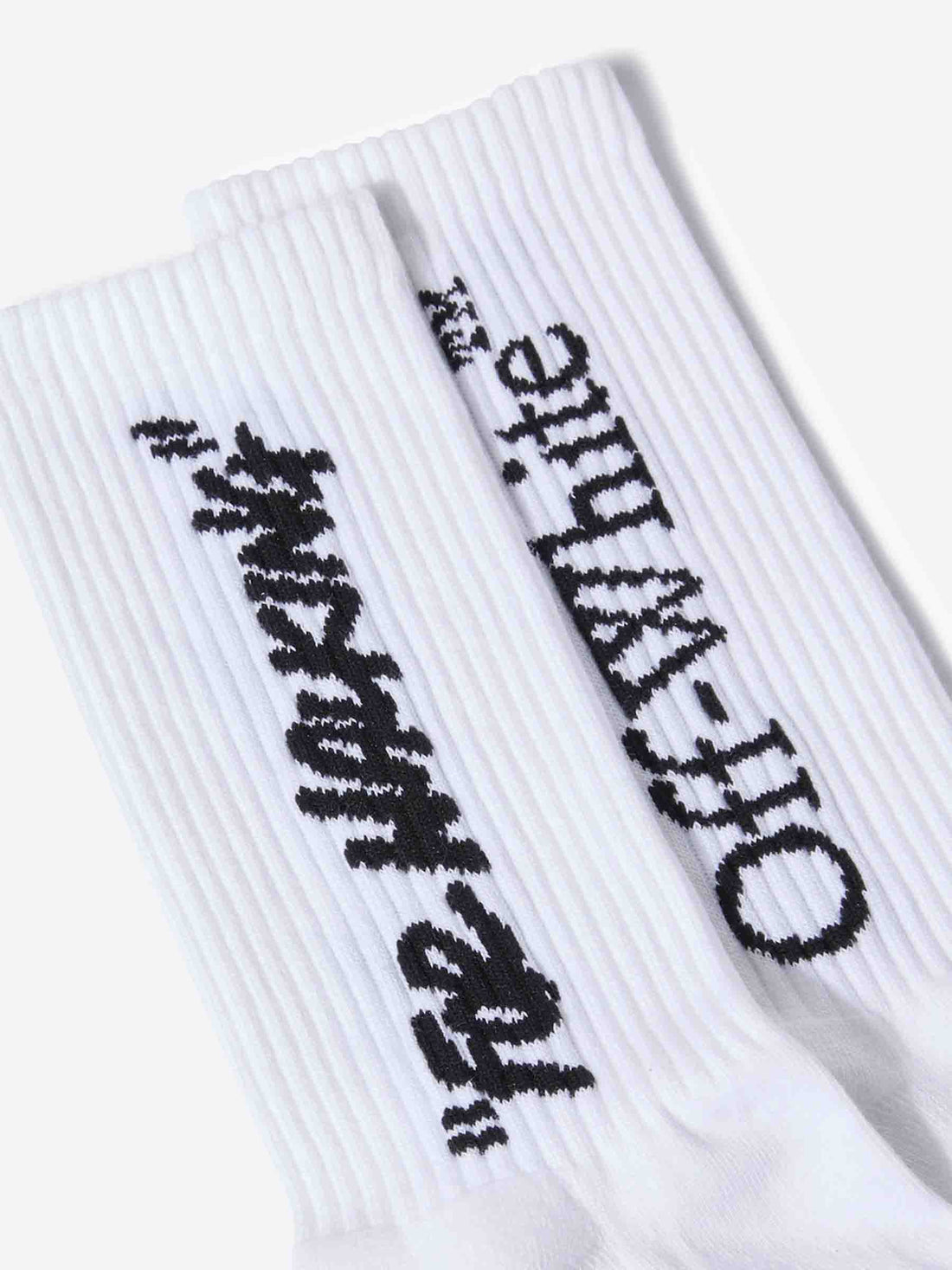 Off-White Hombre Barcelona Calcetines Algodón Estampado color Blanco sku 642-000530 01 - Foto 2