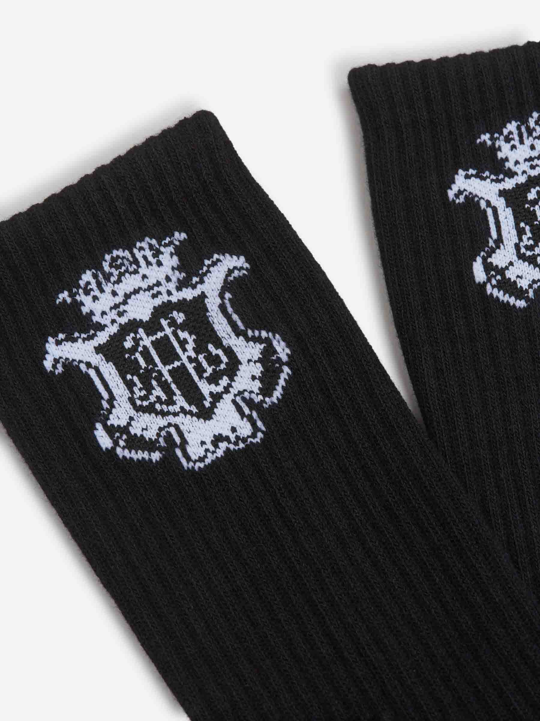 Outlet online Rhude Hombre Calcetines Chateau Crest color Negro sku 642-000560 01 - Foto 2