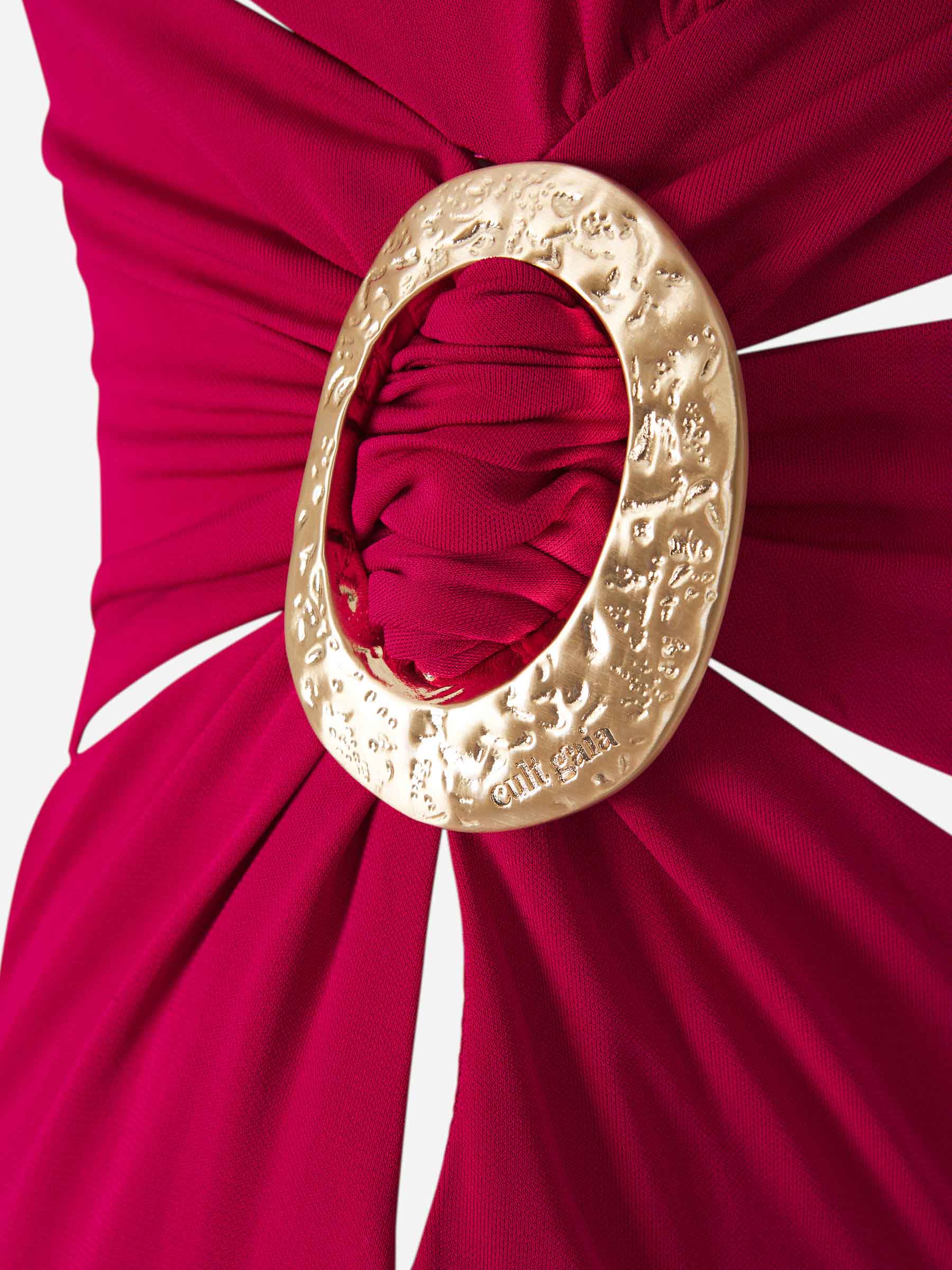 Outlet online Cult Gaia Mujer Vestido Zinna Midi color Cereza sku 732-001382 01 - Foto 5