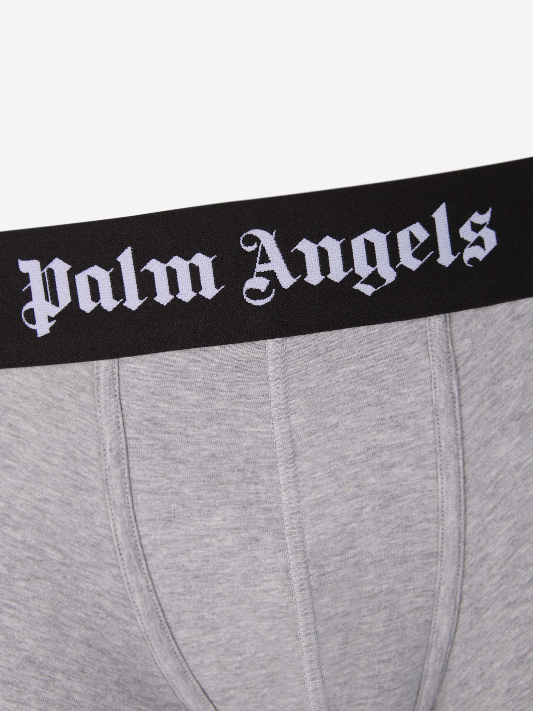 Outlet online Palm Angels Hombre Boxers Pack De Tres color Blanco sku 652-000088 01 - Foto 3