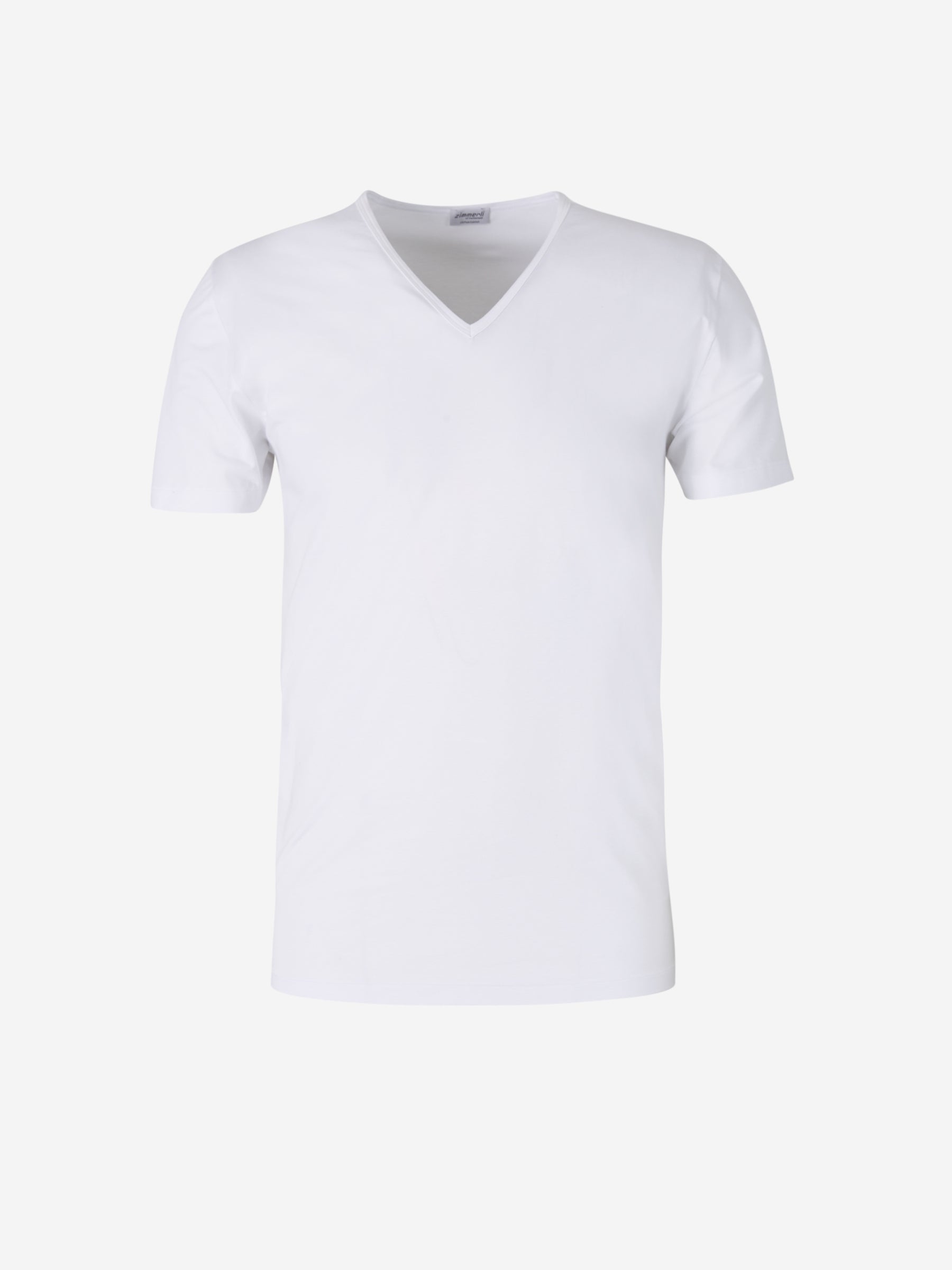 Outlet online Zimmerli Hombre Camiseta Cuello Pico color Blanco sku 653-000060 01 - Foto 1