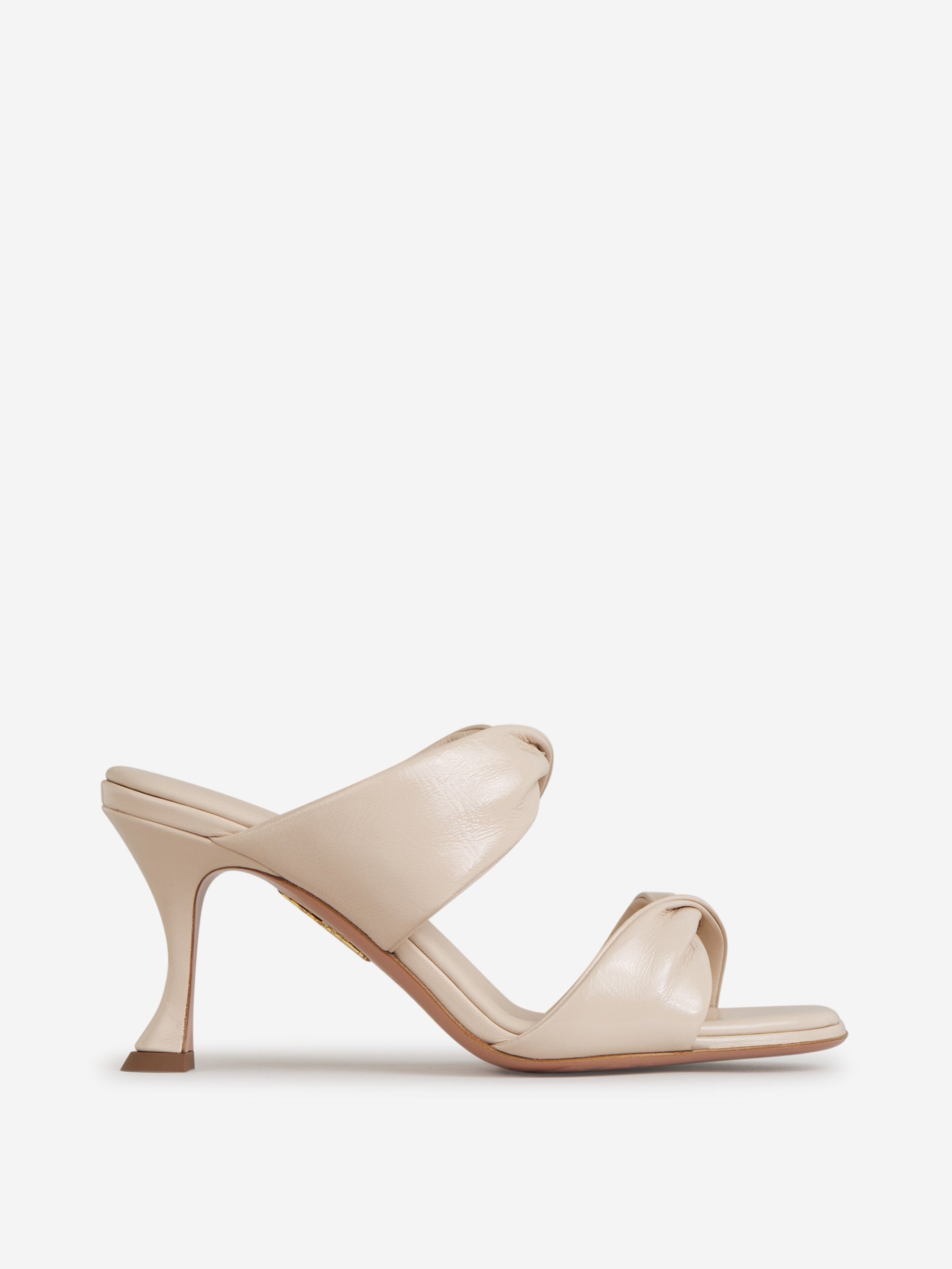 Outlet online Aquazzura Mujer Sandalias Twist Piel color Rosa Empolvado sku 800-005172 02 - Foto 1