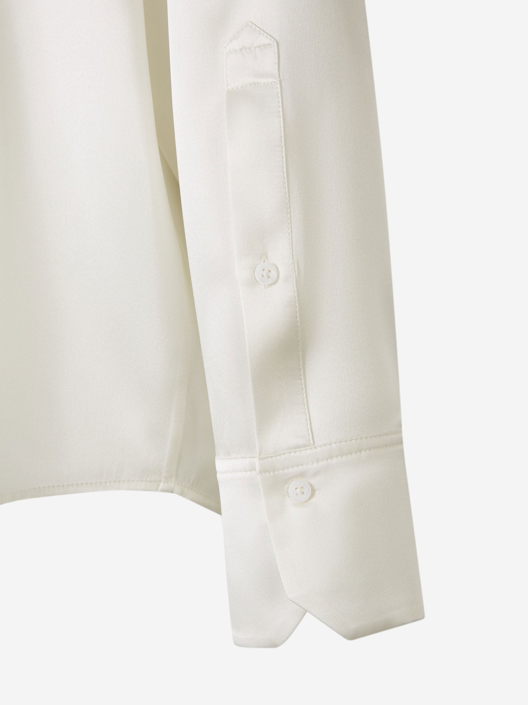 Outlet online Dorothee Schumacher Mujer Blusa Fluida Seda color Blanco sku 701-002063 01 - Foto 5