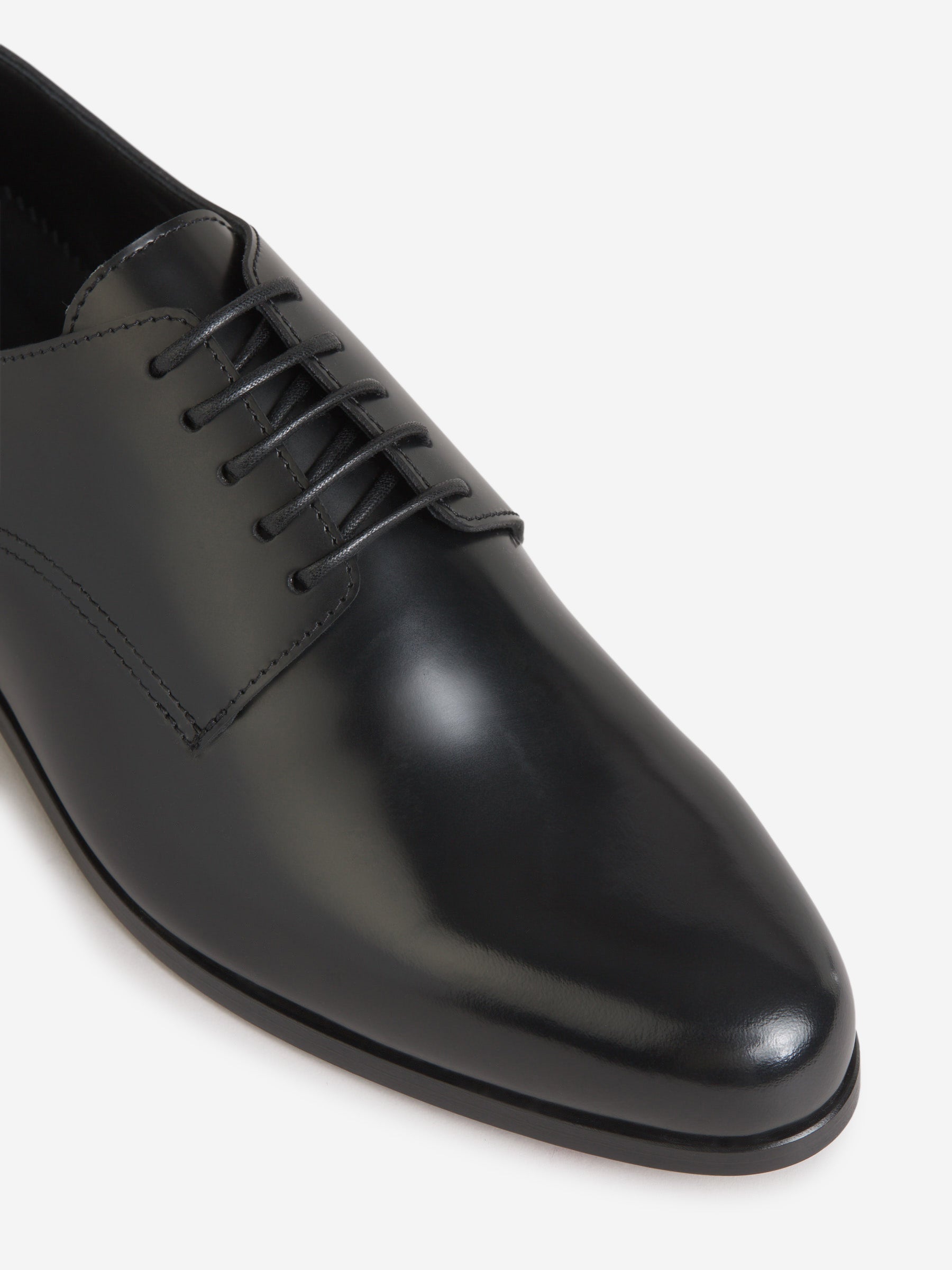 Outlet online McQueen Hombre Zapatos Derby Charol color Negro sku 611-004370 01 - Foto 5