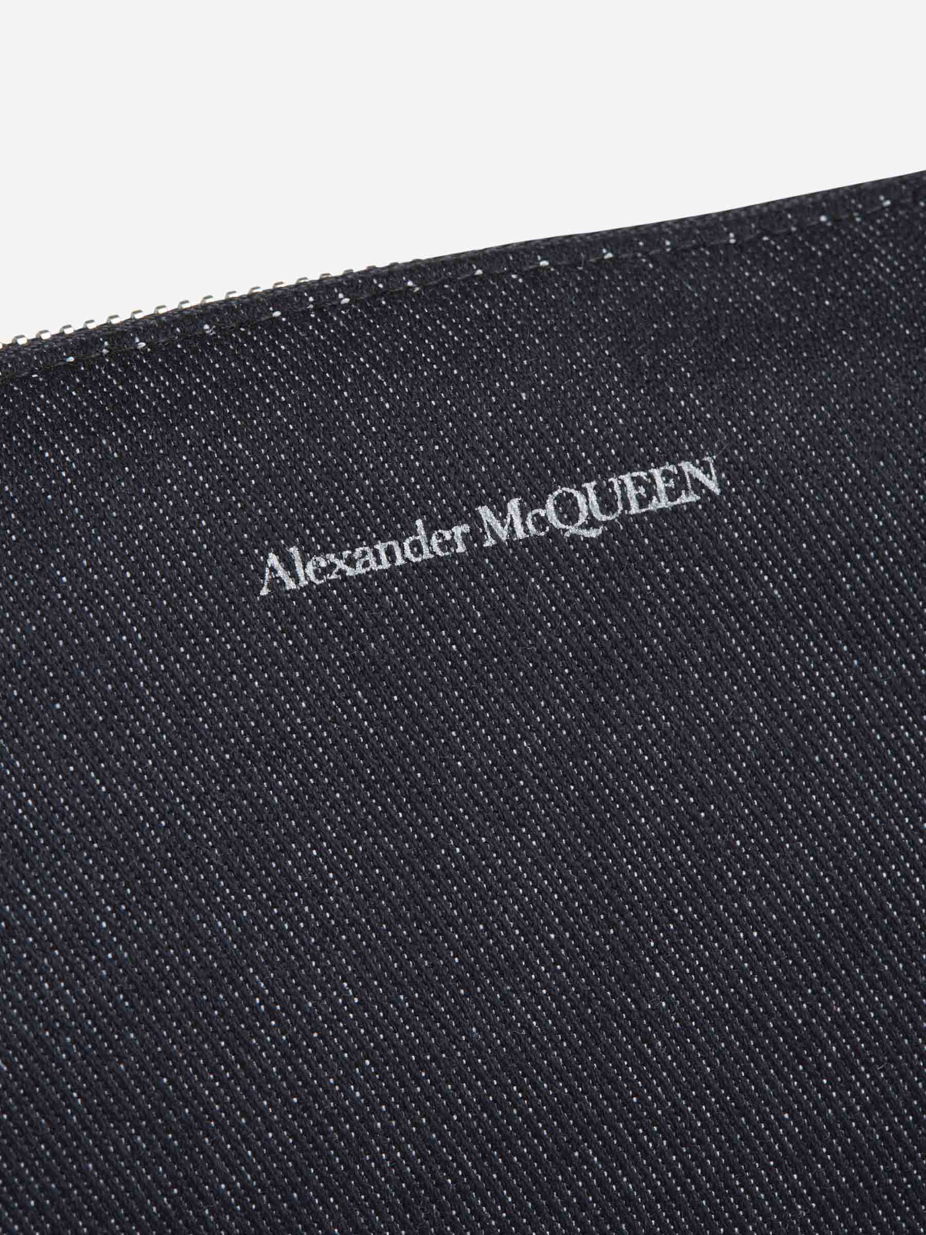 Outlet online McQueen Hombre Bolso Bandolera Denim color Negro sku 692-001780 01 - Foto 6