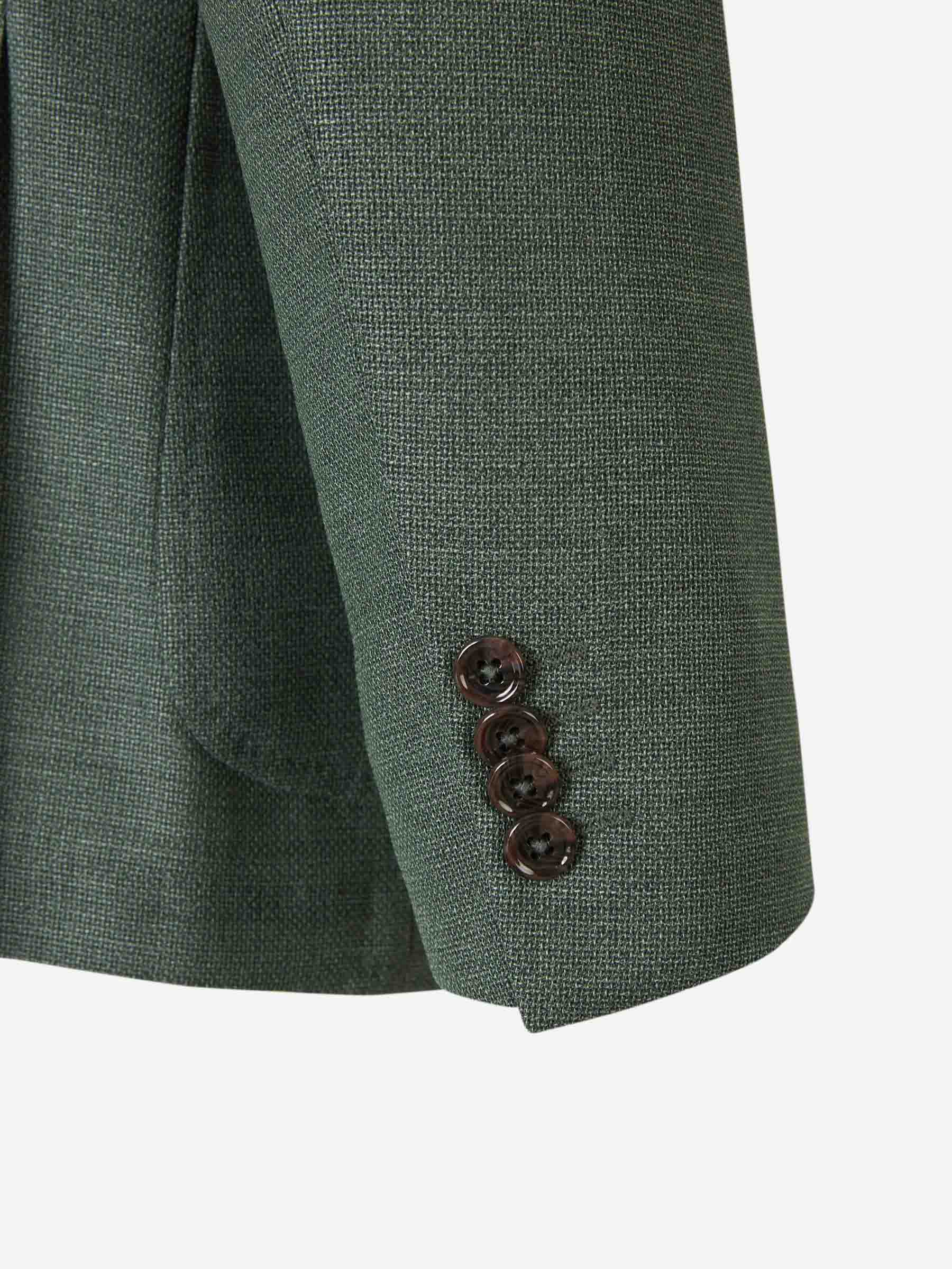 Outlet online Santa Eulalia Hombre Americana Texturizada Lana color Verde Oscuro sku 301-000238 01 - Foto 5