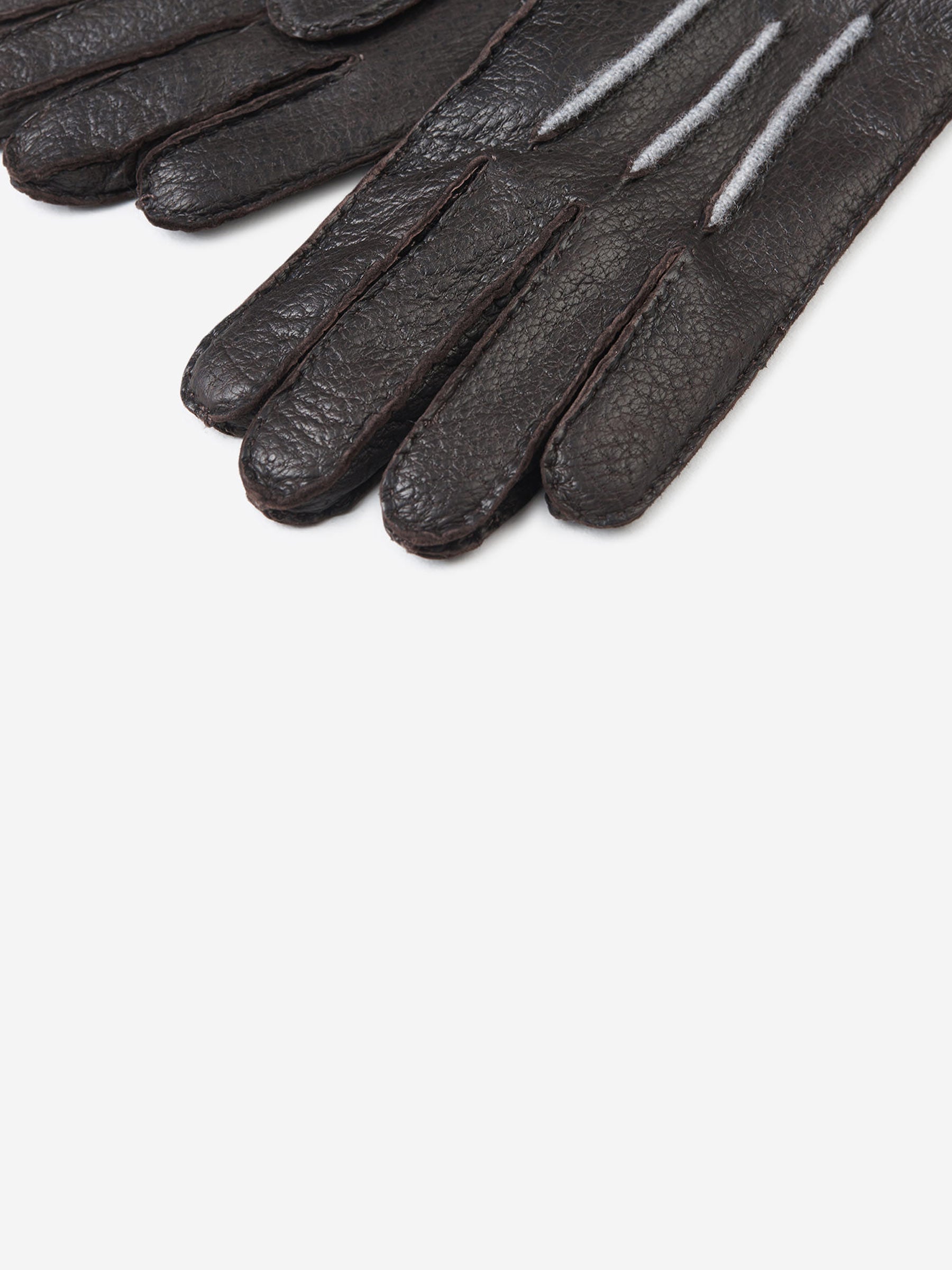Outlet online Santa Eulalia Hombre Leather and cashmere gloves color Default Title sku 680-000054 01 - Foto 3