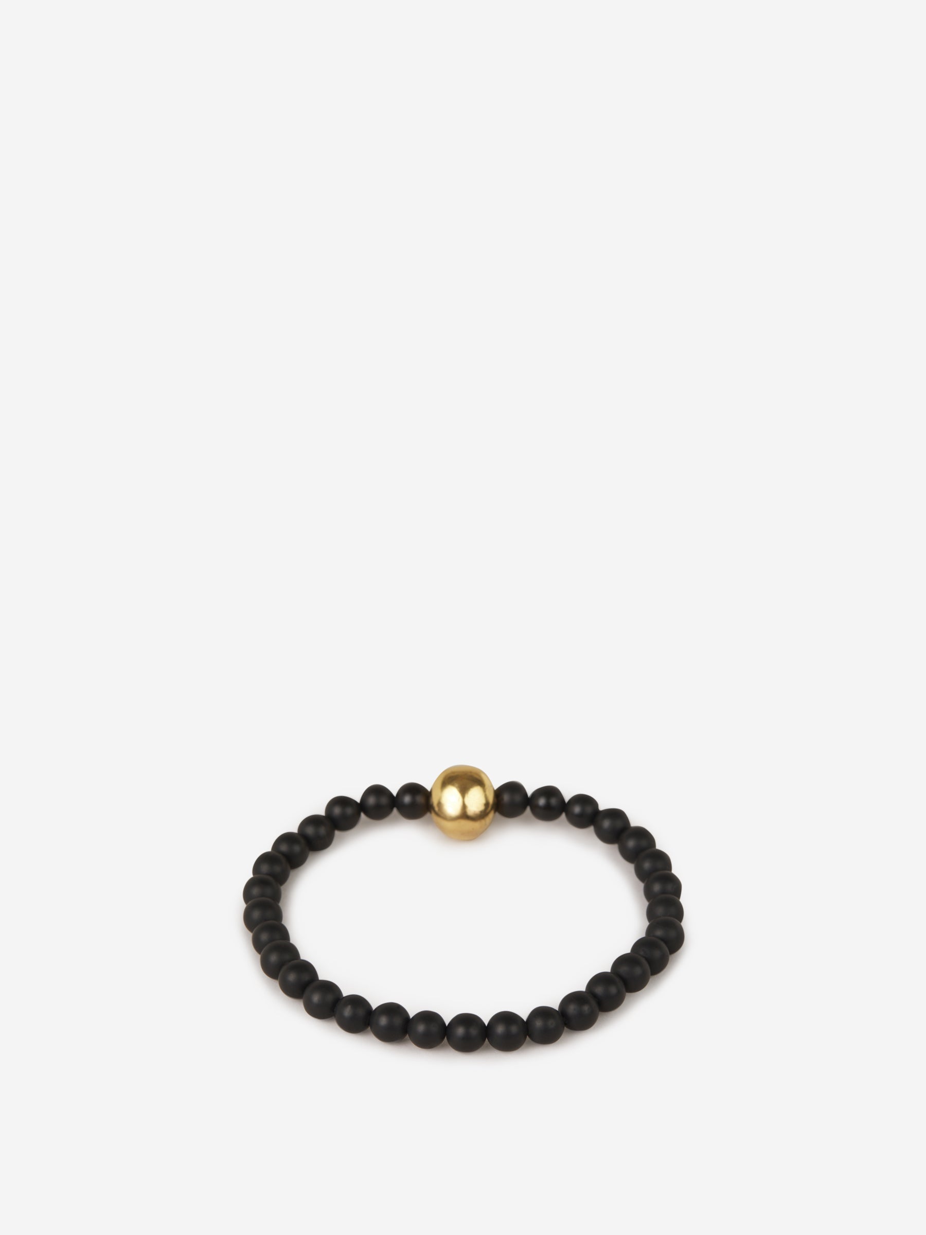 Outlet online McQueen Hombre Brazalete Cuentas Calavera color Negro sku 682-000488 01 - Foto 3