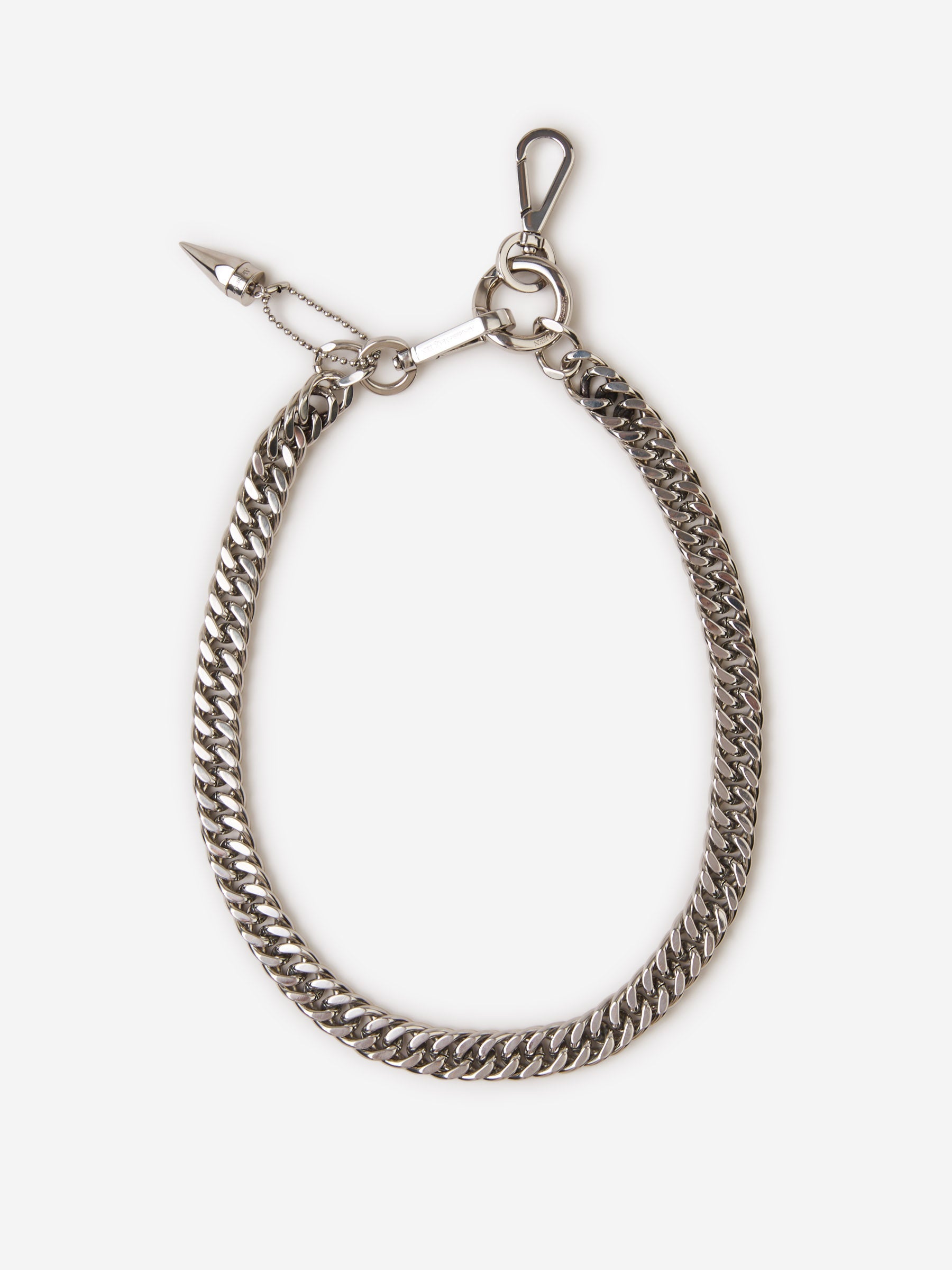 Outlet online McQueen Hombre Collar Cadena color Plateado sku 682-000646 01 - Foto 1