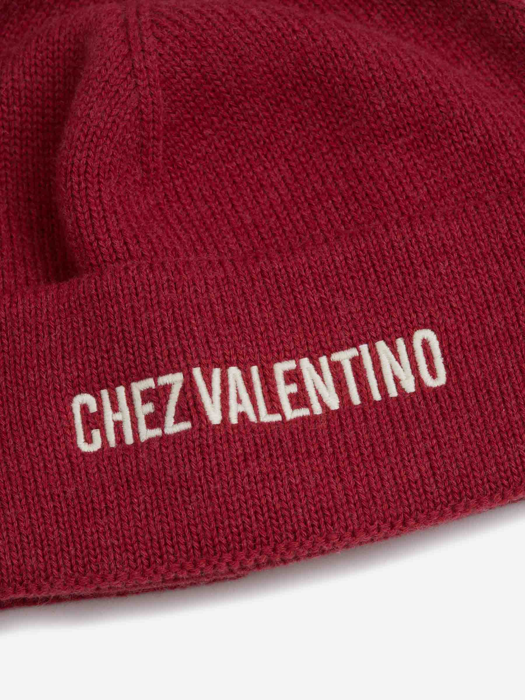 Outlet online Valentino Garavani Hombre Gorro Punto Logo color Cereza sku 689-000005 01 - Foto 3