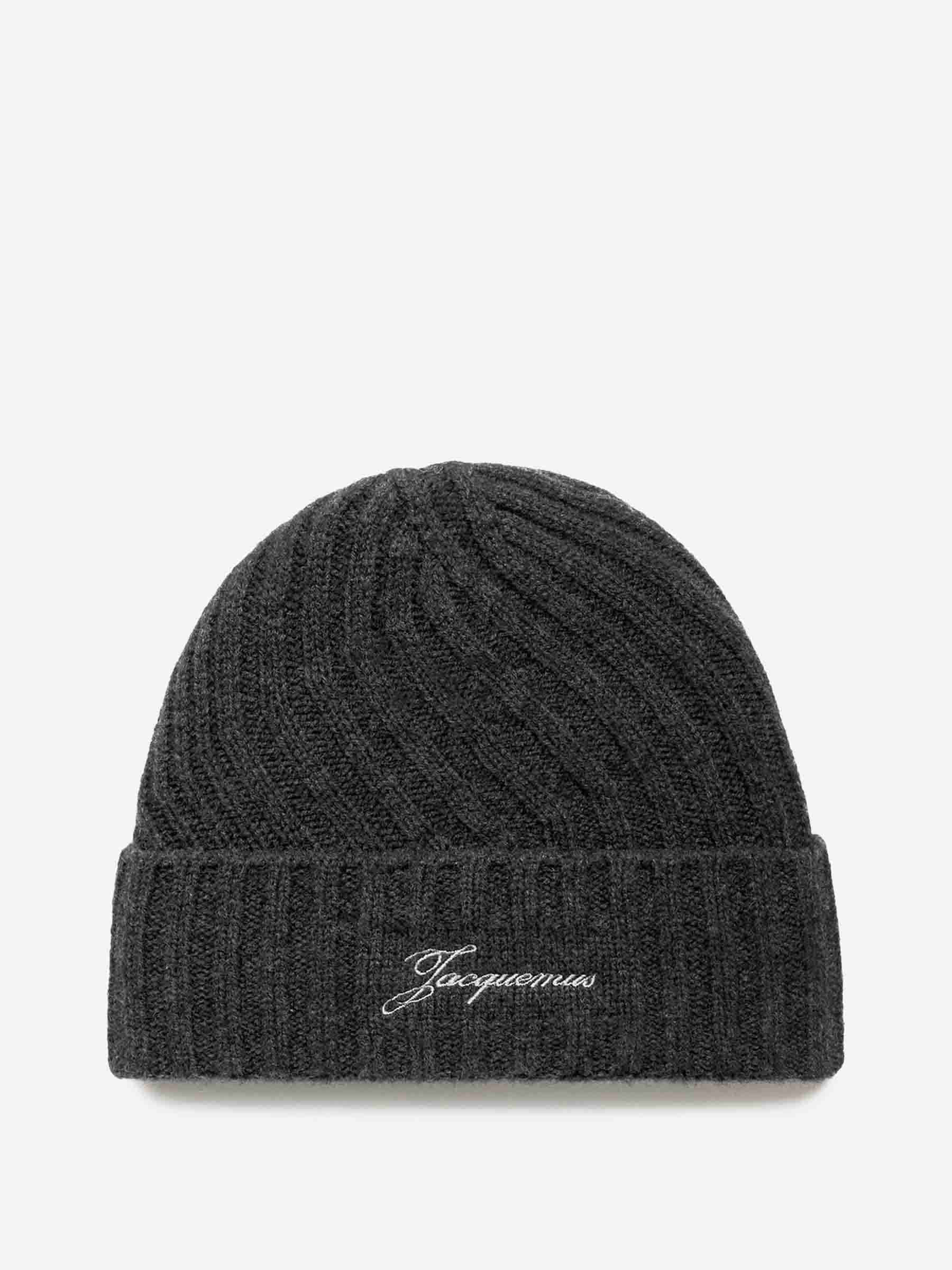 Outlet online Jacquemus Hombre Gorro Tourni color Negro sku 689-000007 01 - Foto 1