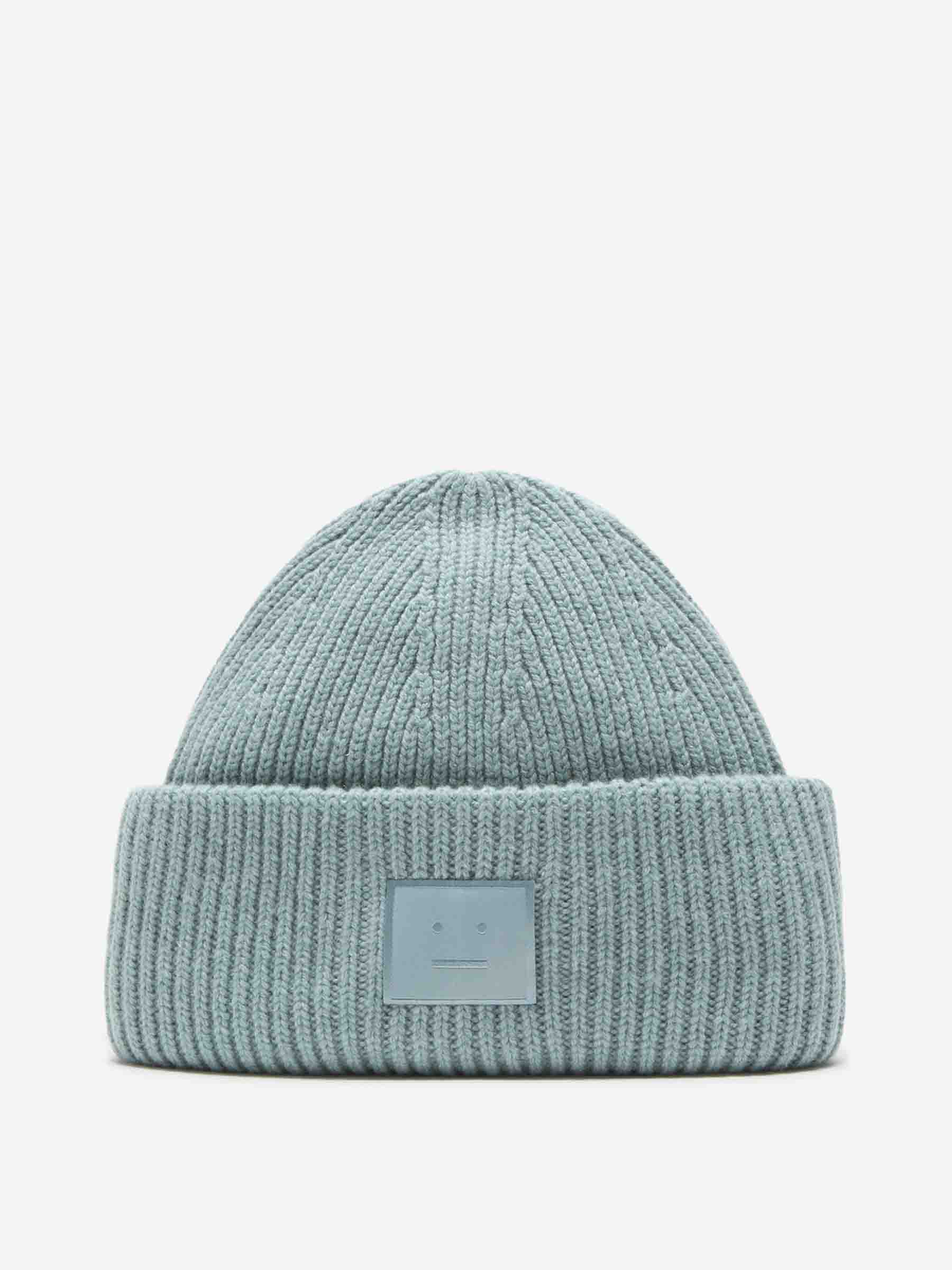 Outlet online Acne Studios Hombre Gorro Punto Lana color Azul Celeste sku 689-000020 01 - Foto 1
