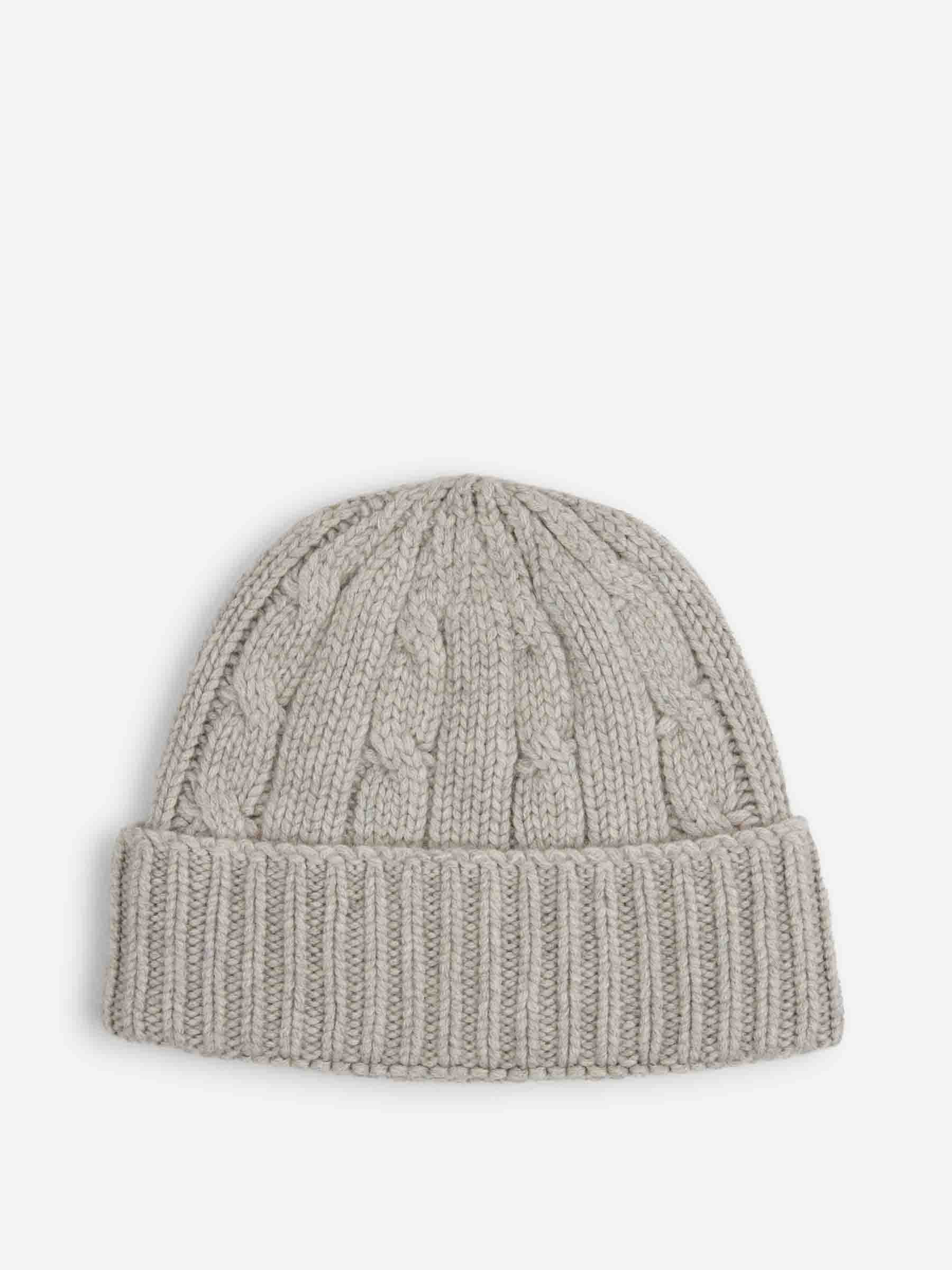 Outlet online Santa Eulalia Hombre Gorro Punto Cachemira color Gris sku 689-000032 03 - Foto 1
