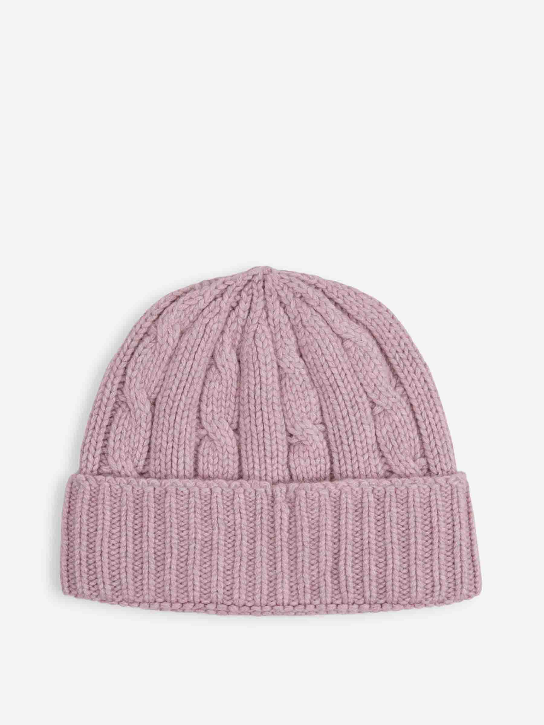 Outlet online Santa Eulalia Hombre Gorro Punto Cachemira color Rosa Palo sku 689-000032 06 - Foto 1
