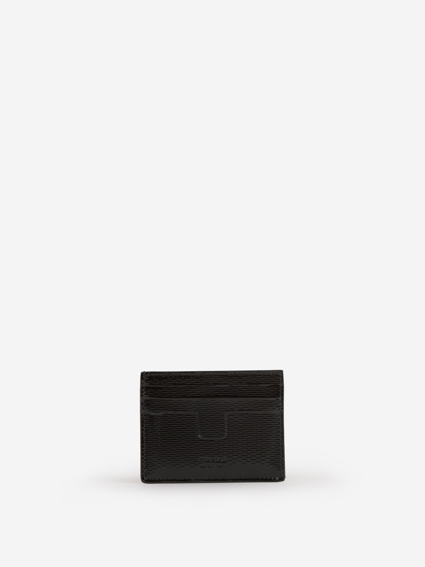 Outlet online Tom Ford Hombre Tarjetero Piel Charol color Negro sku 691-001182 01 - Foto 1