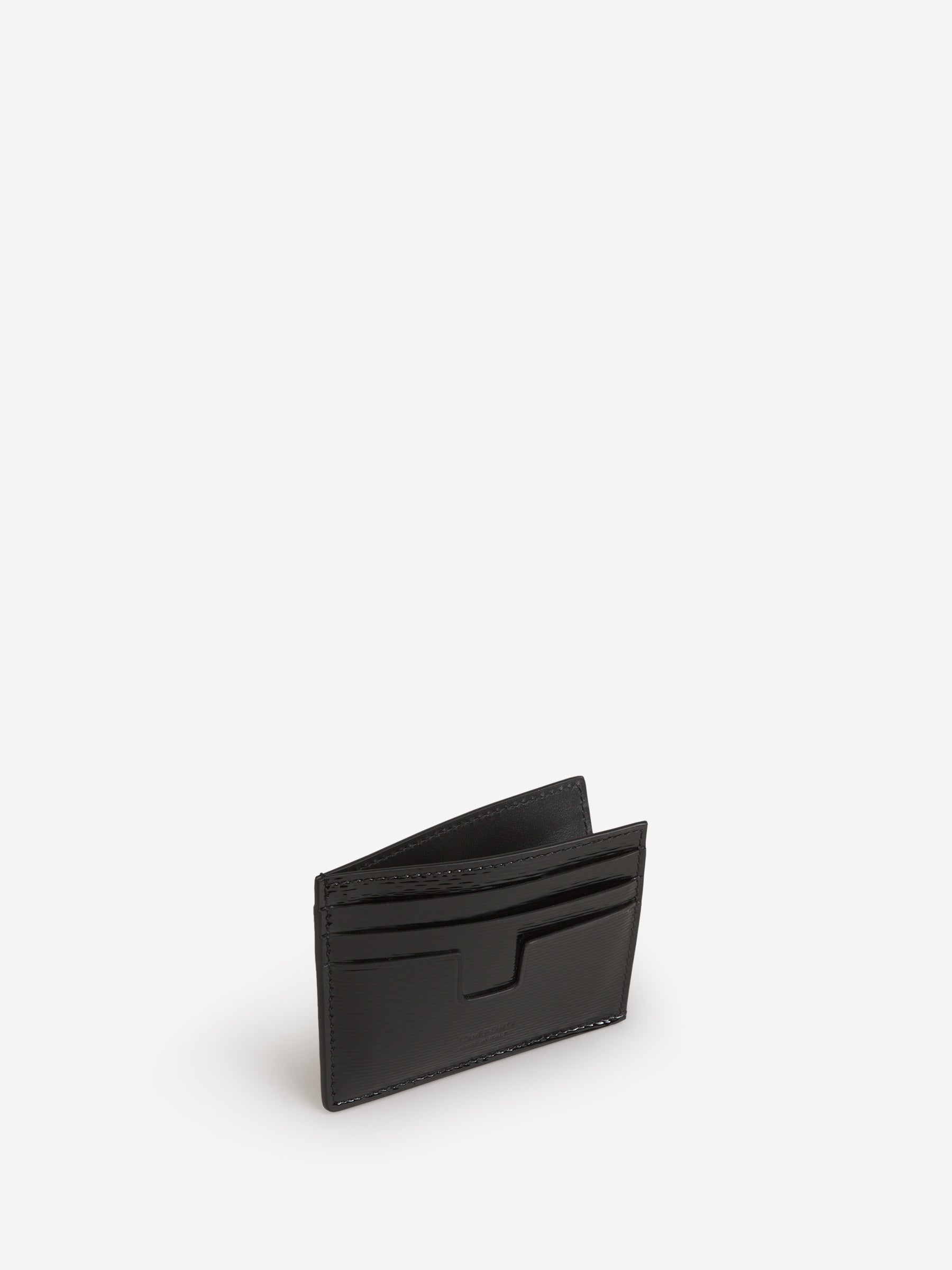 Outlet online Tom Ford Hombre Tarjetero Piel Charol color Negro sku 691-001182 01 - Foto 2