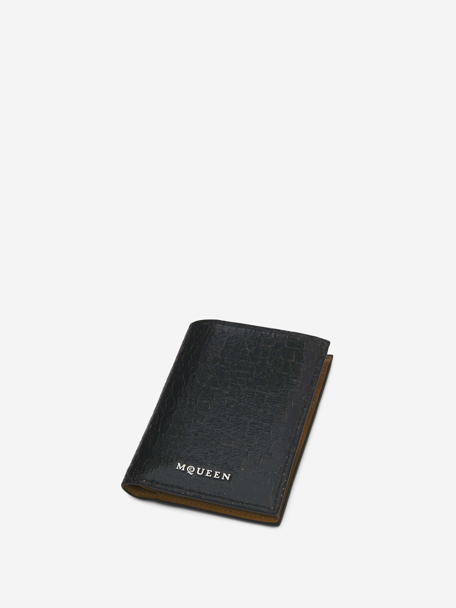 Alexander McQueen Hombre Barcelona Cartera Logo Piel color Negro sku 691-001433 01 - Foto 2